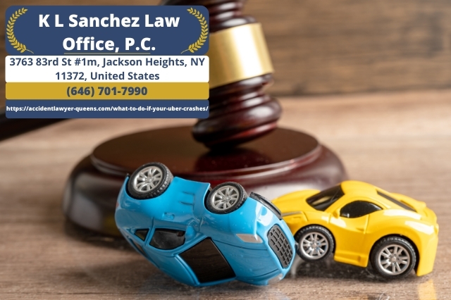 New York Car Accident Attorney Keetick L. Sanchez Discusses Steps to Take After an Uber Crash