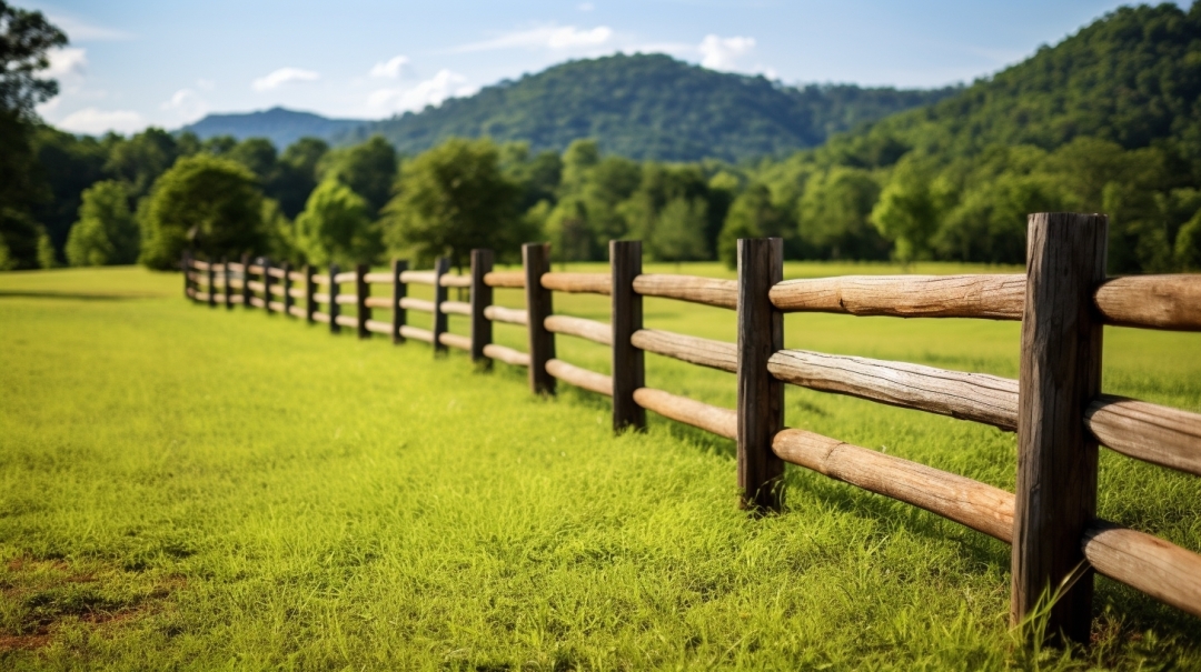 Split Rail Fences Near Johnson City: Enhancing Properties with Classic Style