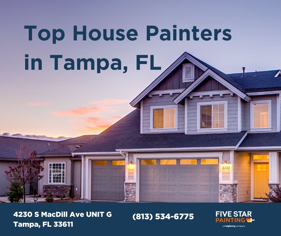 Five Star Painting of Tampa Bay Earns High Praise as Reliable Tampa, FL House Painters