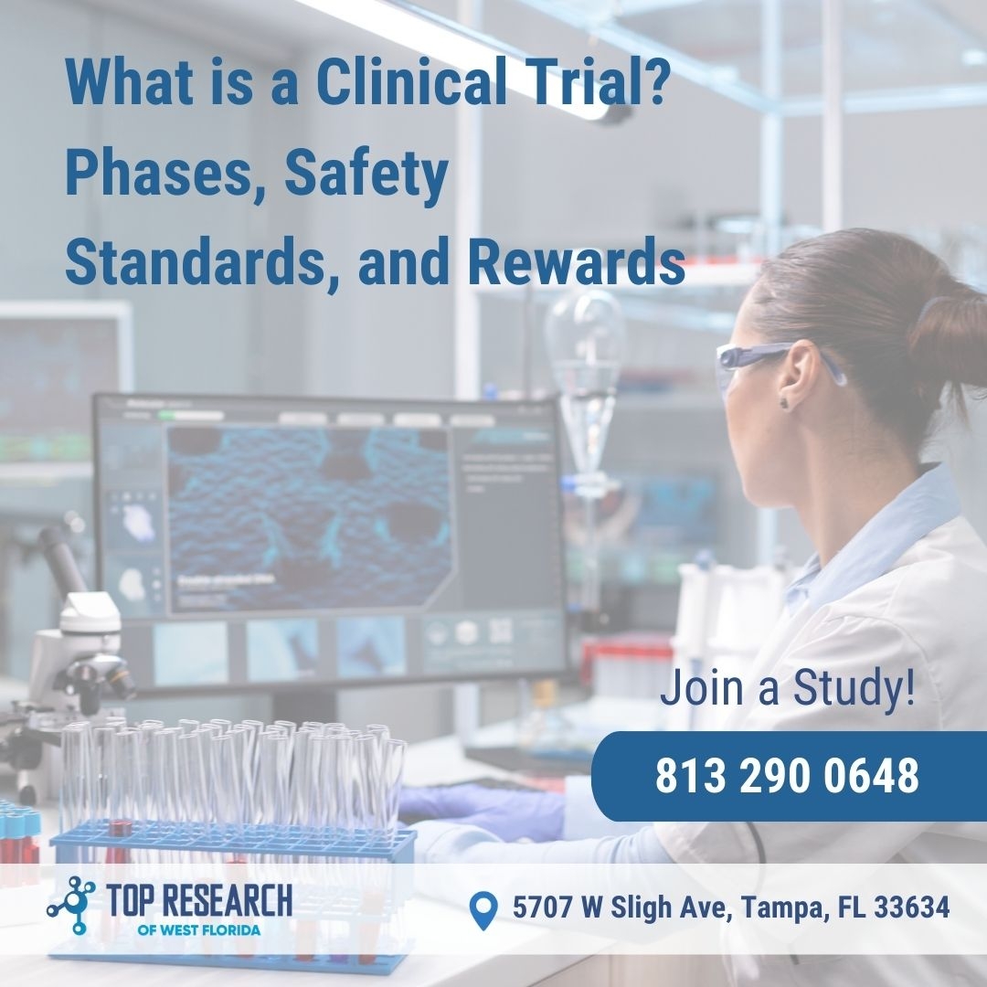 Top Research of West Florida, in Tampa, FL, Publishes Article on Clinical Trials: Phases, Safety Standards, and Rewards