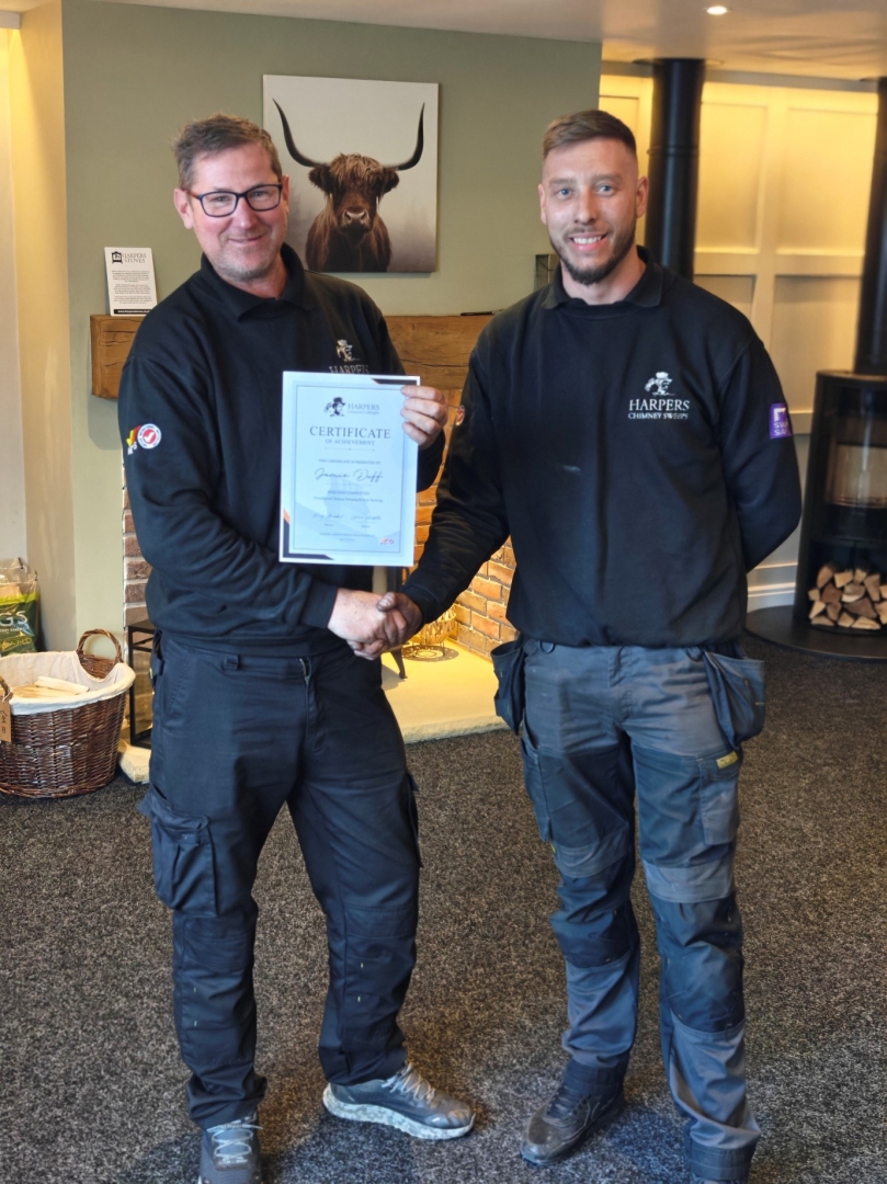 Harpers Chimney Sweeps Welcomes New Franchisee, Jamie, in Plymouth