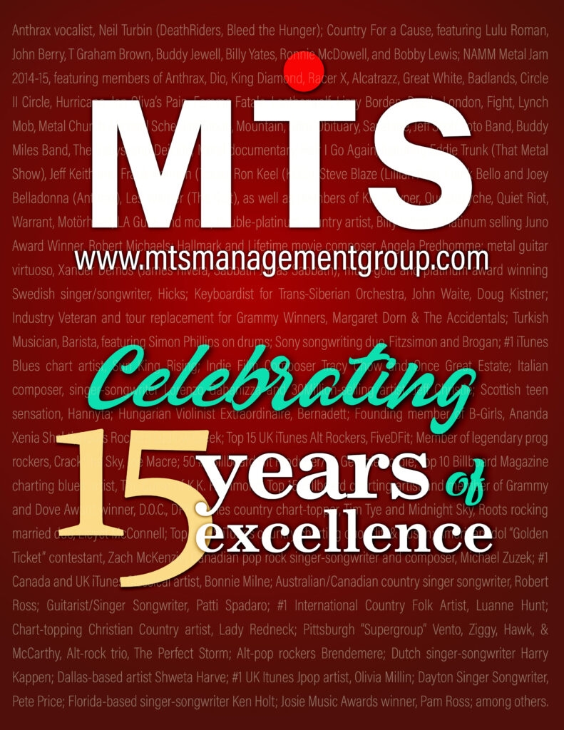 MTS Management Group and MTS Records Celebrate 15th Anniversary in Music Business