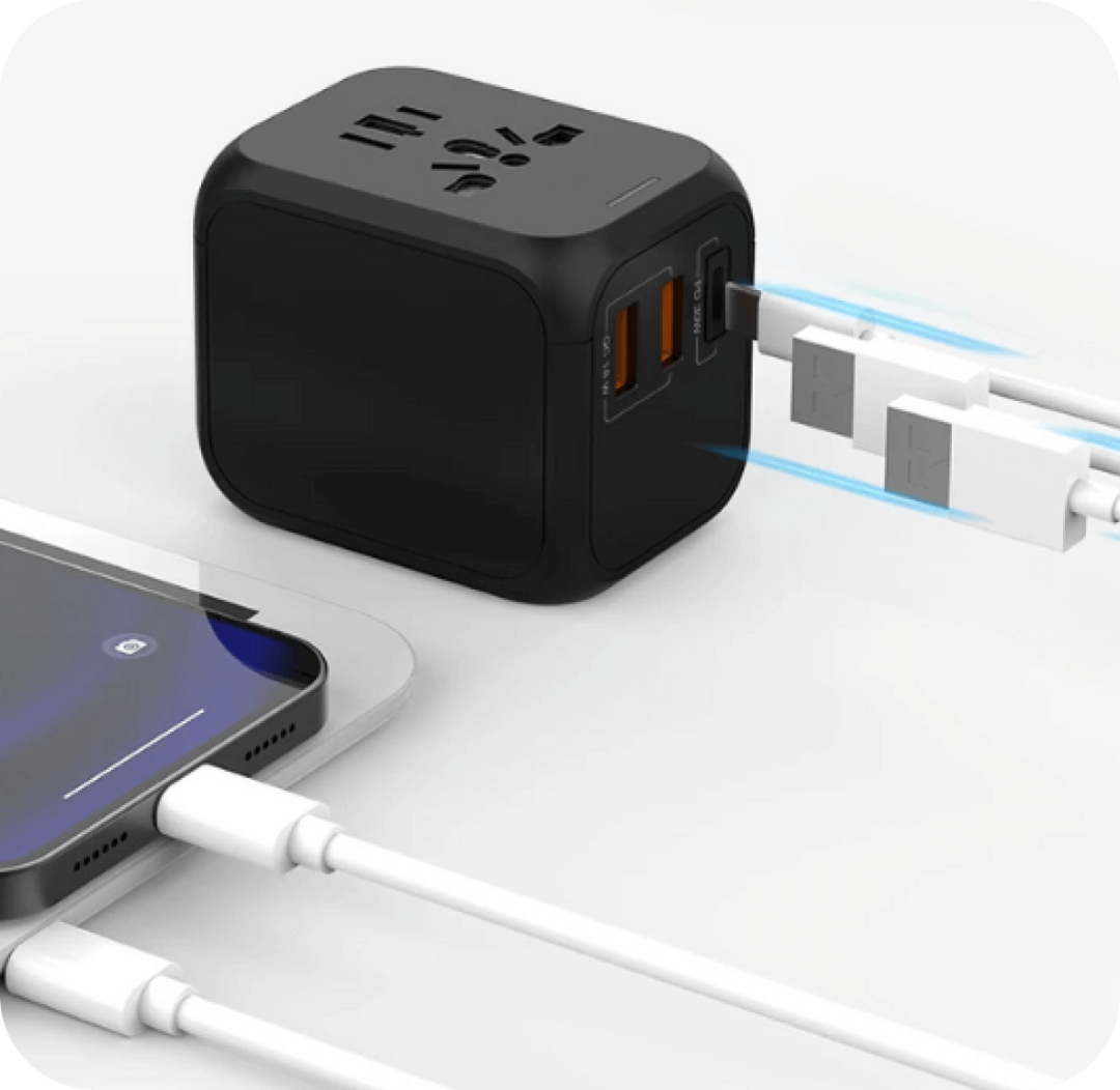 Multi Charge Travel Pro: The Ultimate Multi-Device Charging Solution