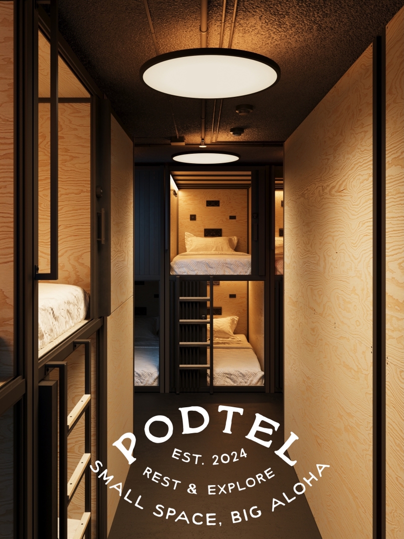 Podtel Brings a Bold New Way to Stay in Waikiki - Grand Opening Jun 13, 2025