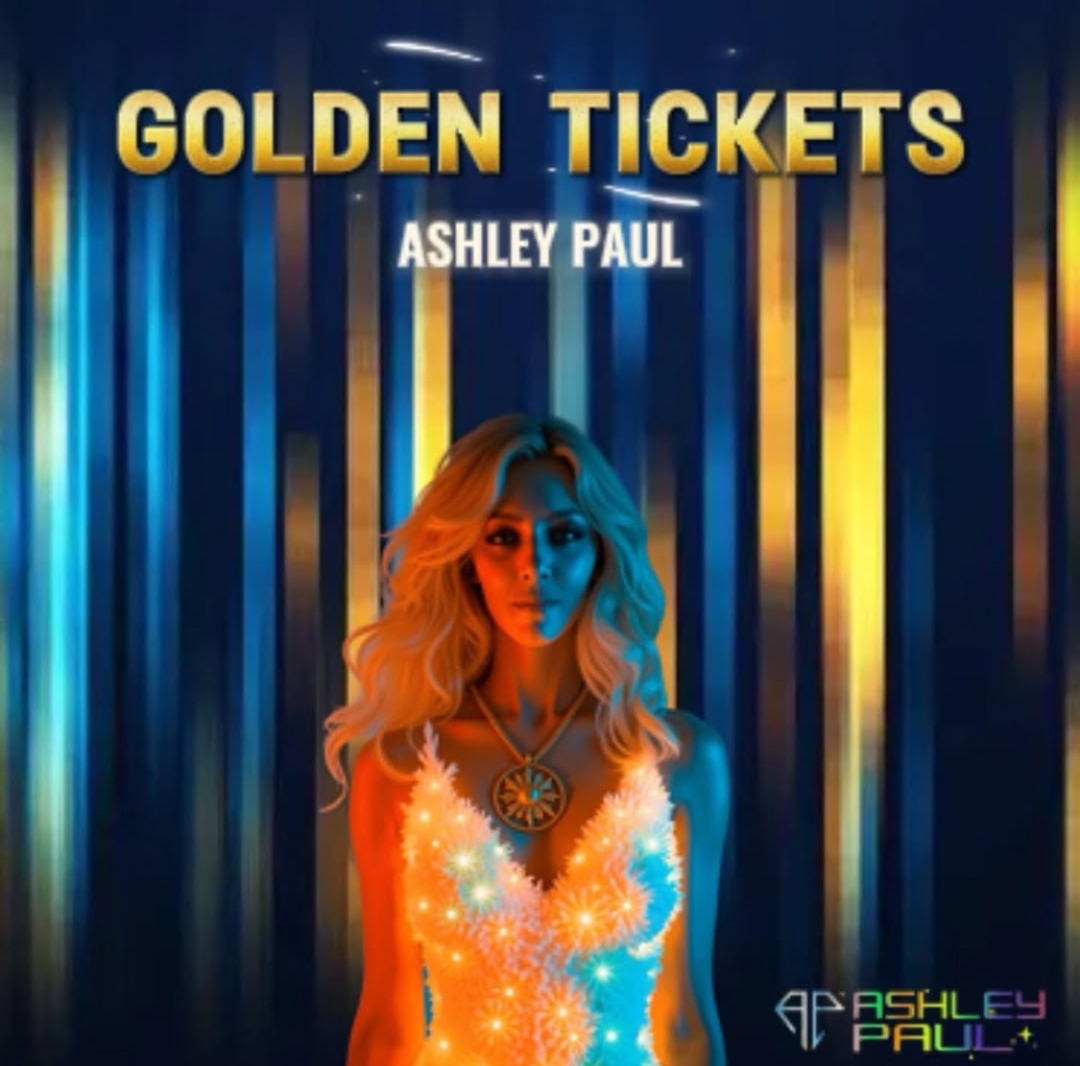 Ashley Paul Shines Bright with New Pop Dance Single "Golden Tickets"