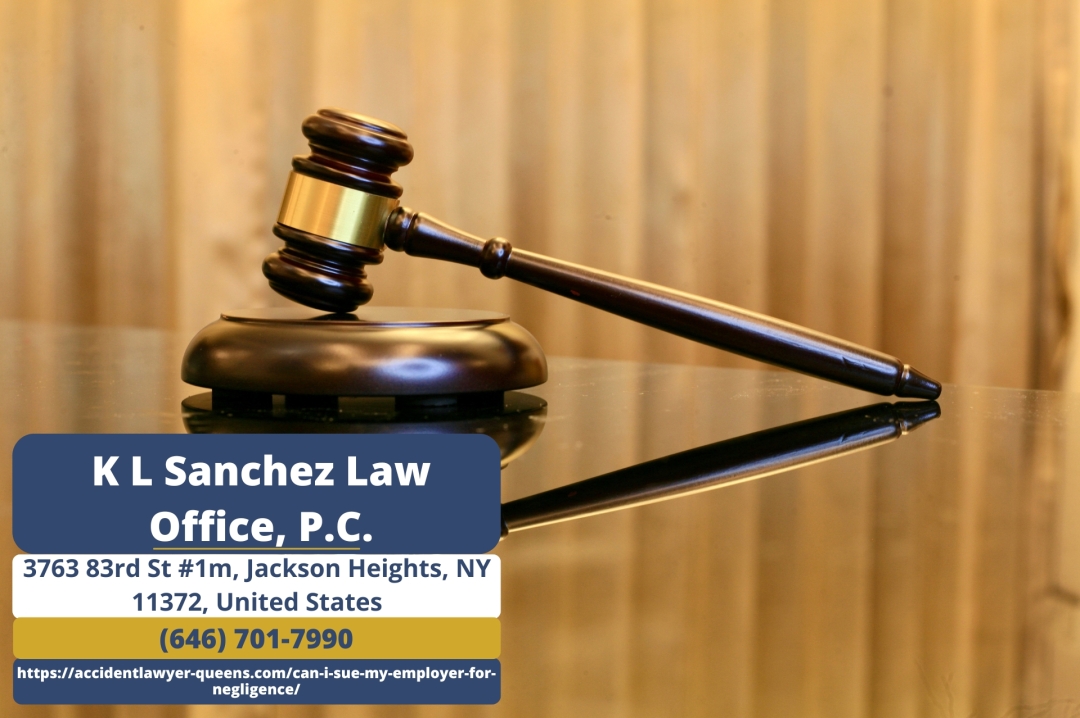 NYC Workers’ Compensation Lawyer Keetick L. Sanchez Explains Employer Liability for Workplace Injuries