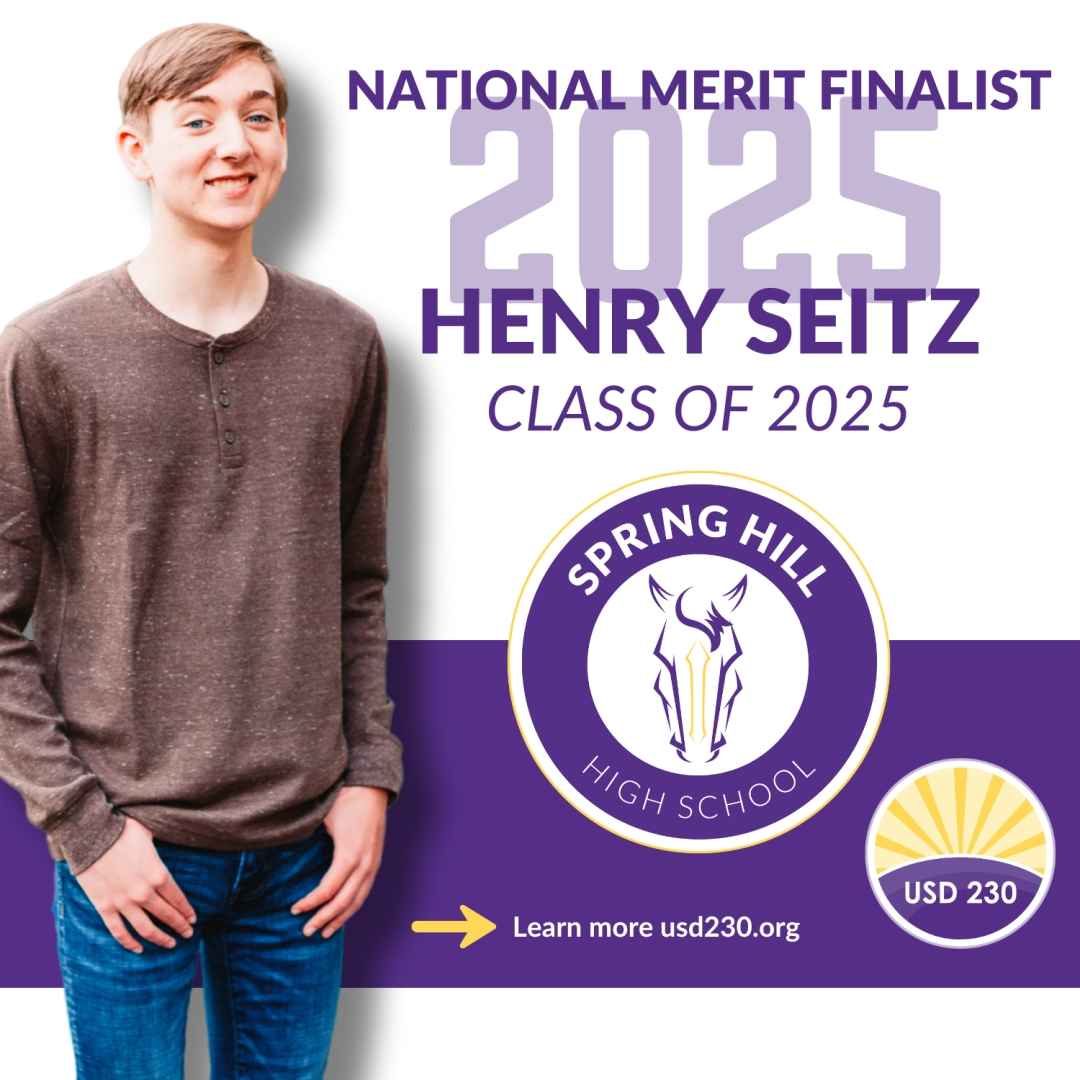 Spring Hill High School’s Henry Seitz Named National Merit Finalist