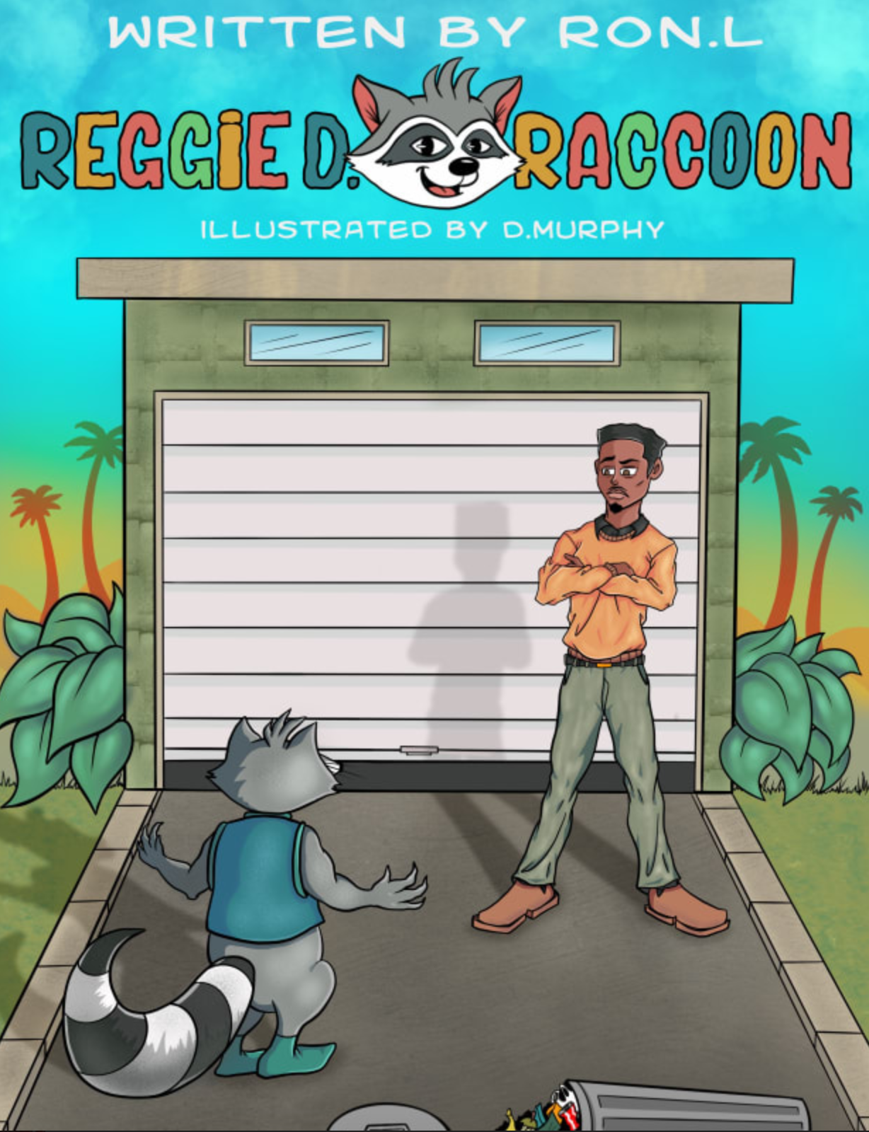 Ron L uses a Raccoon to teach the art of survival in his new children’s book - Reggie D. Raccoon