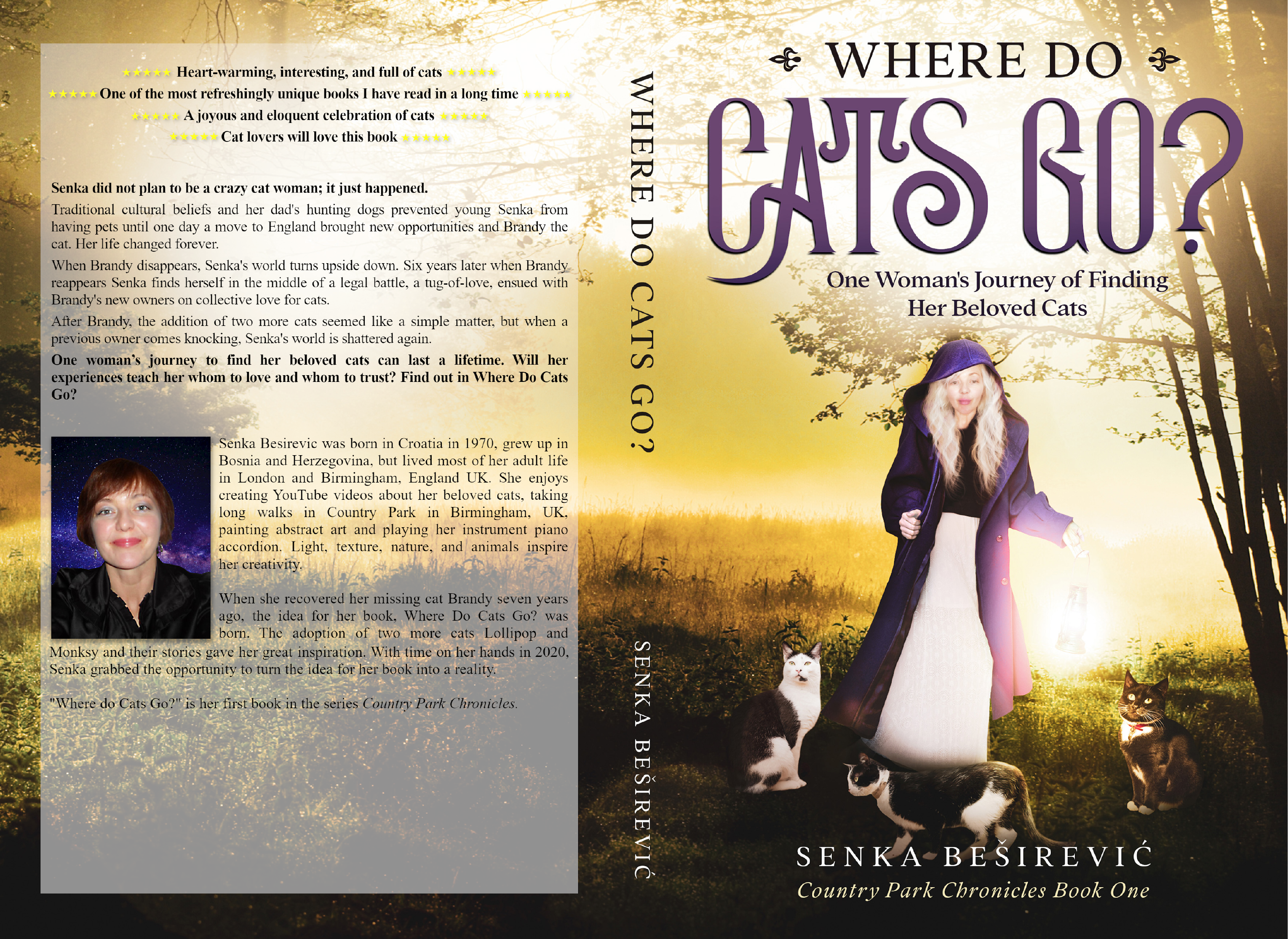 "Feline Love" Inspires Senka Besirevic's debut book 'Where Do Cats Go?'