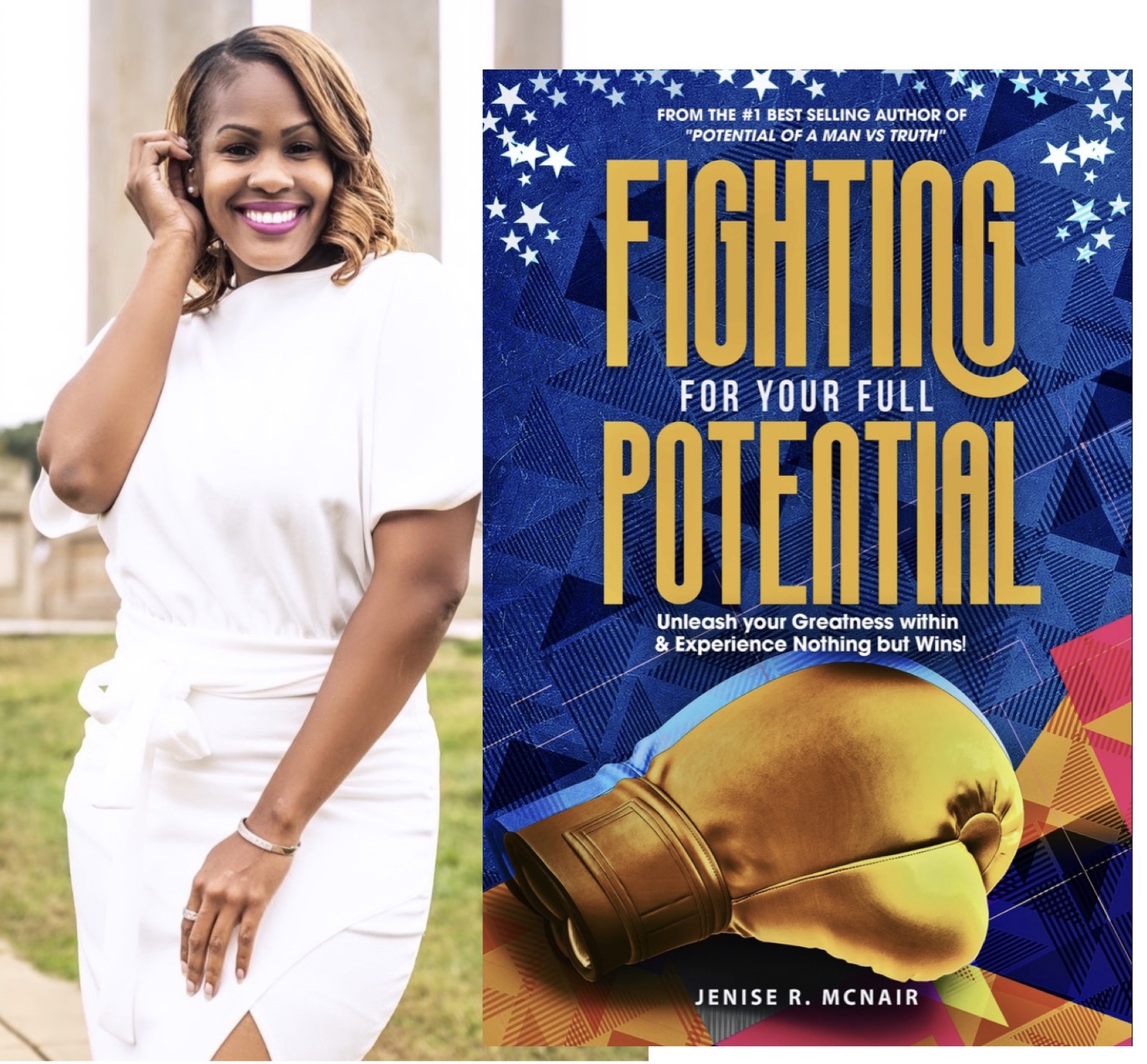 Jenise McNair becomes a #1 International Bestselling Author, from her 2nd book released for the year titled: "Fighting For Your Full Potential".