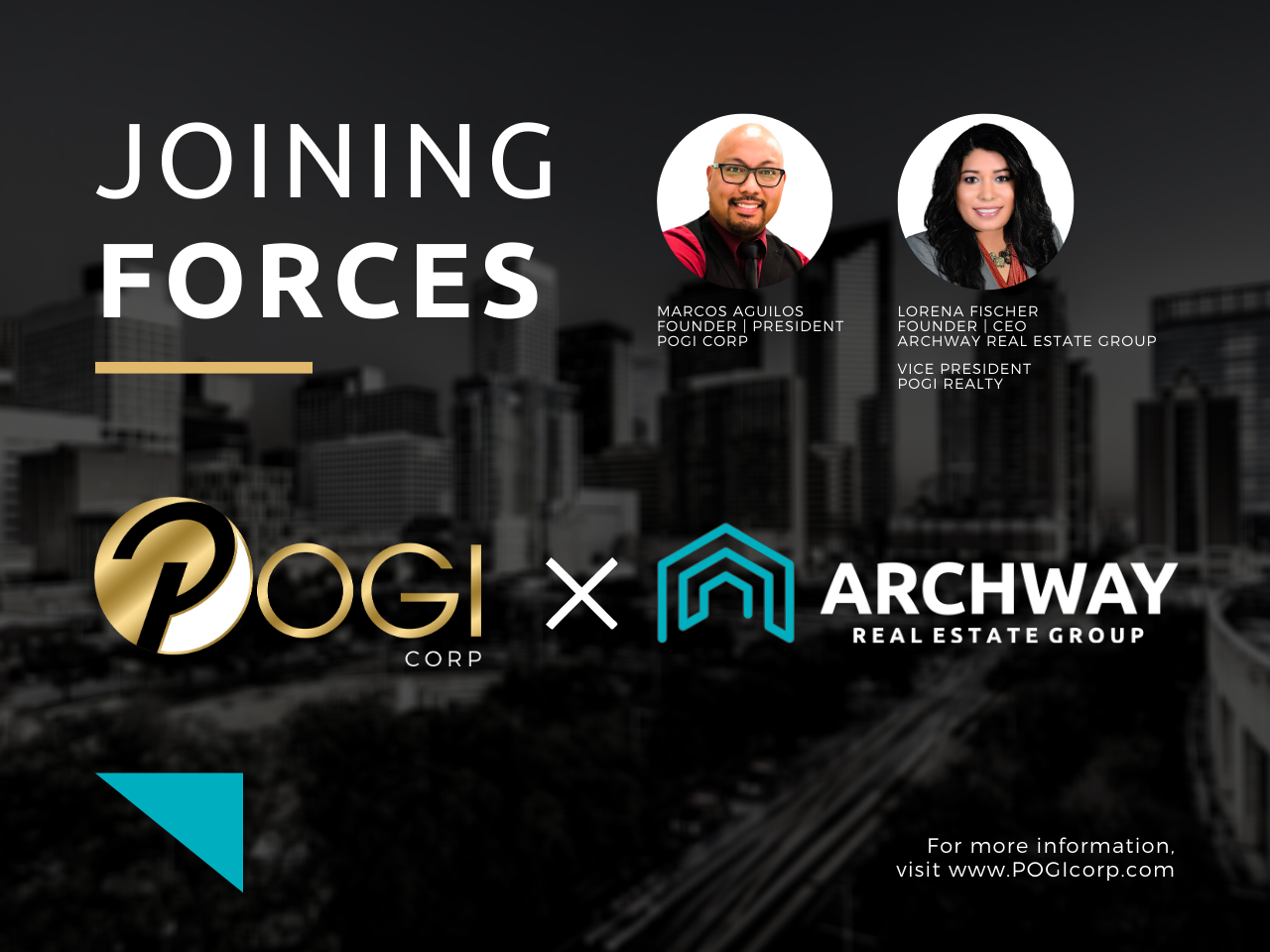 Pogi Corp Joins Forces With Archway Real Estate Group