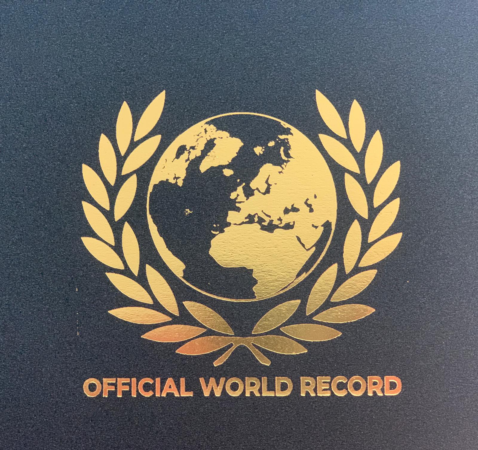 The Official World Record turns 10 years old and is clearly positioned as the record of the future, already being the most prestigious and valued among the aspirants to obtain that title worldwide.