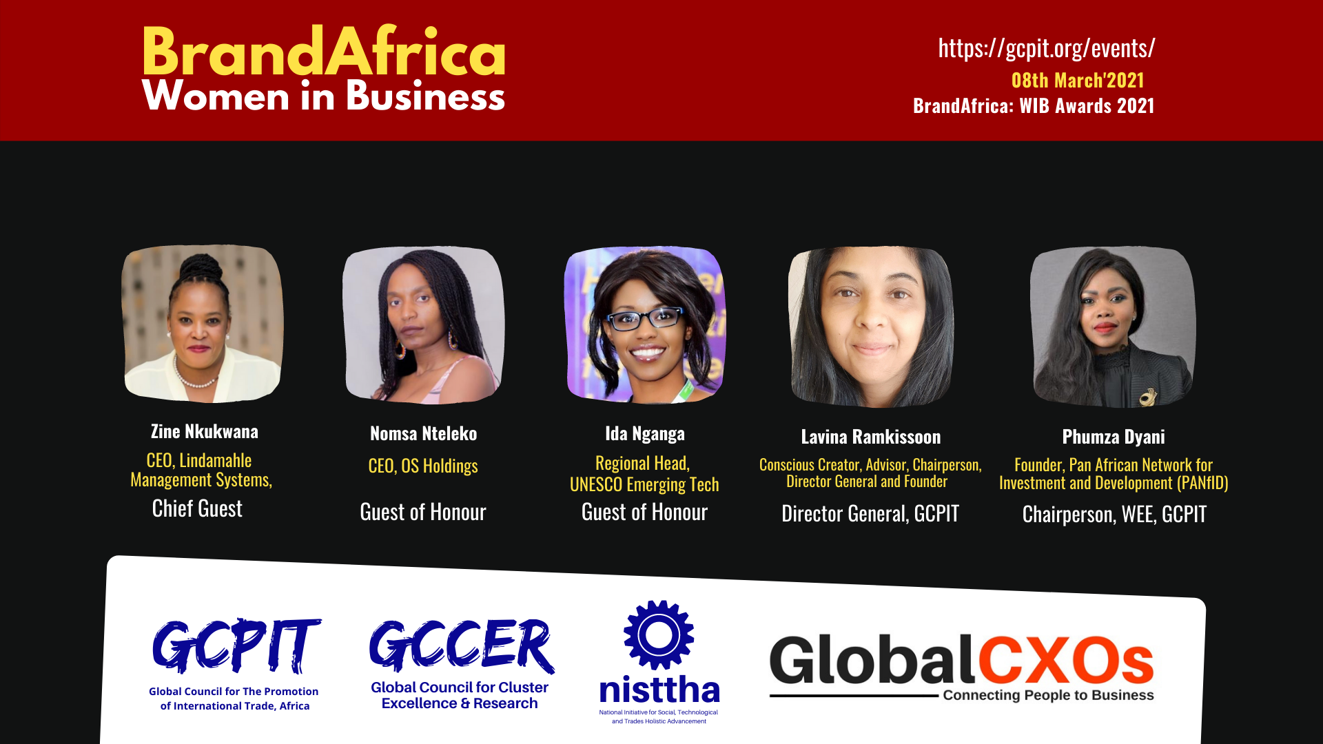 GCPIT South Africa honours twenty women entrepreneurs with BrandAfrica: Women in Business Awards 2021