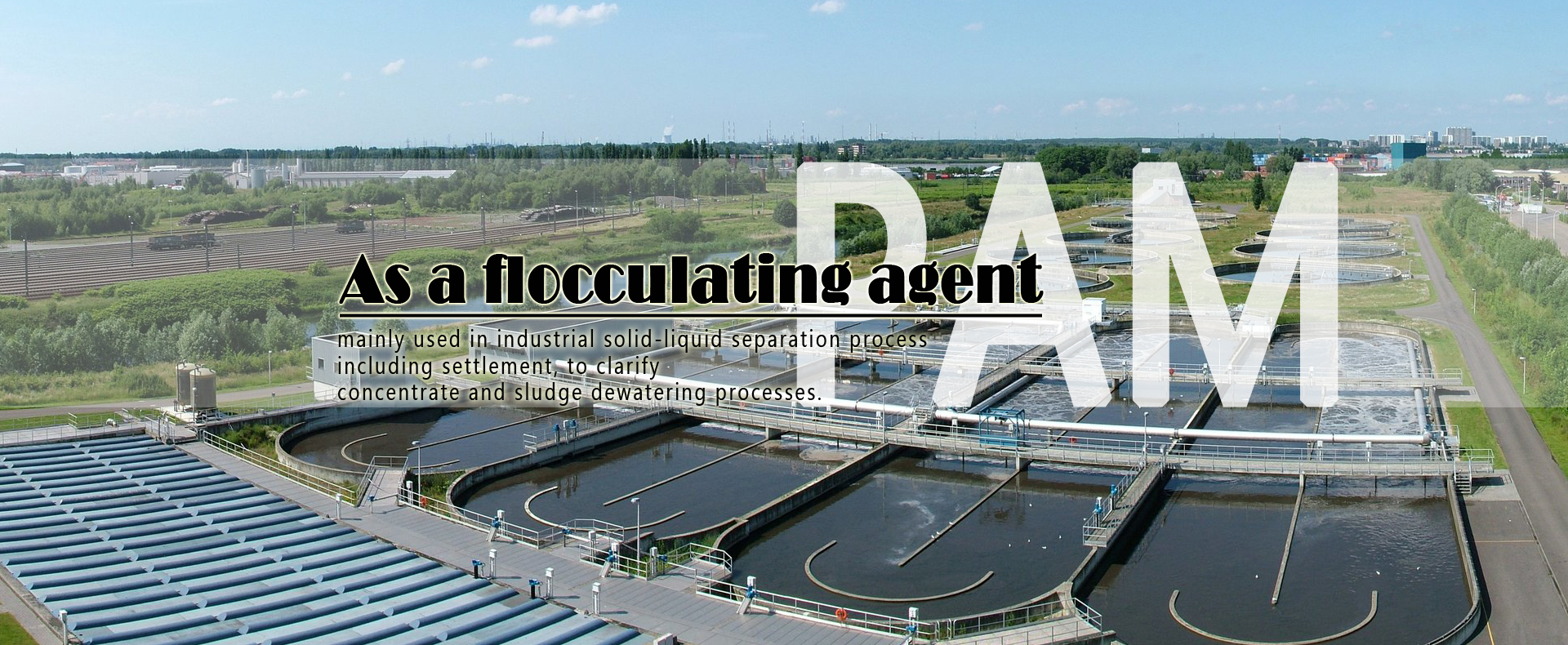 The role of flocculant in sewage treatment