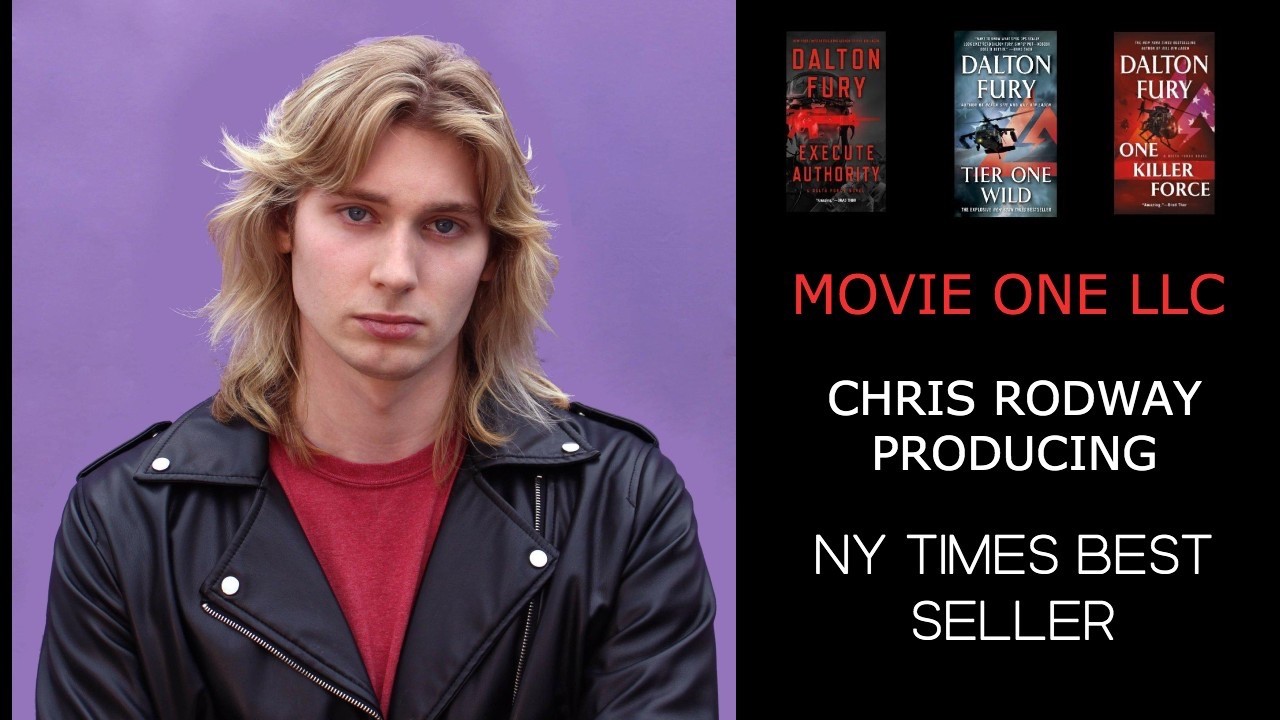 Actor & Rock Singer Chris Rodway Confirms Producing NY TIMES Best Selling Book Series in the Works