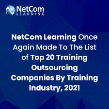 NetCom Learning Once Again Made To The List of Top 20 Training Outsourcing Companies By Training Industry, 2021