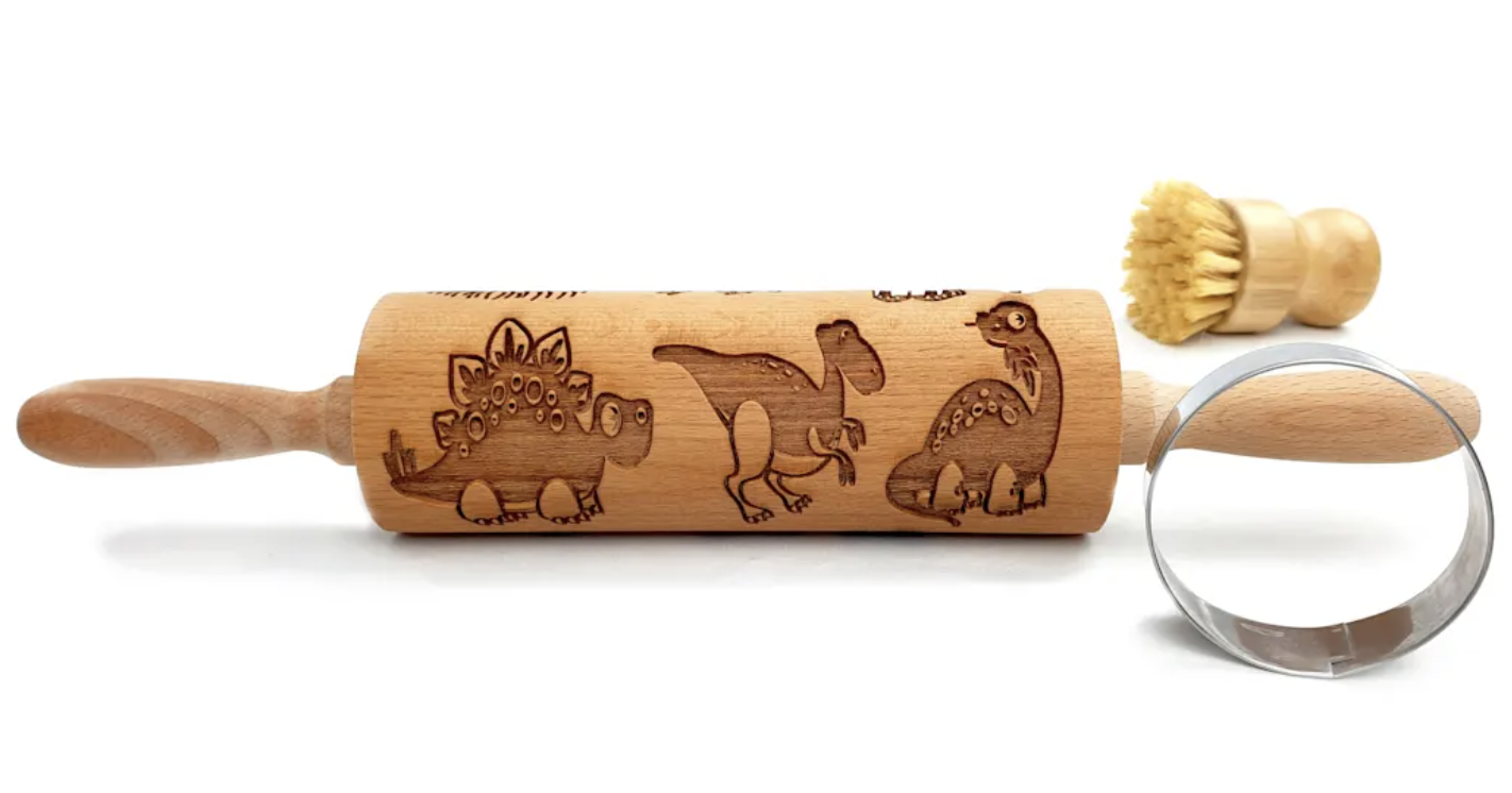 Wakeup! Launches Brand-New Product, the Dinosaur Embossed Rolling Pin