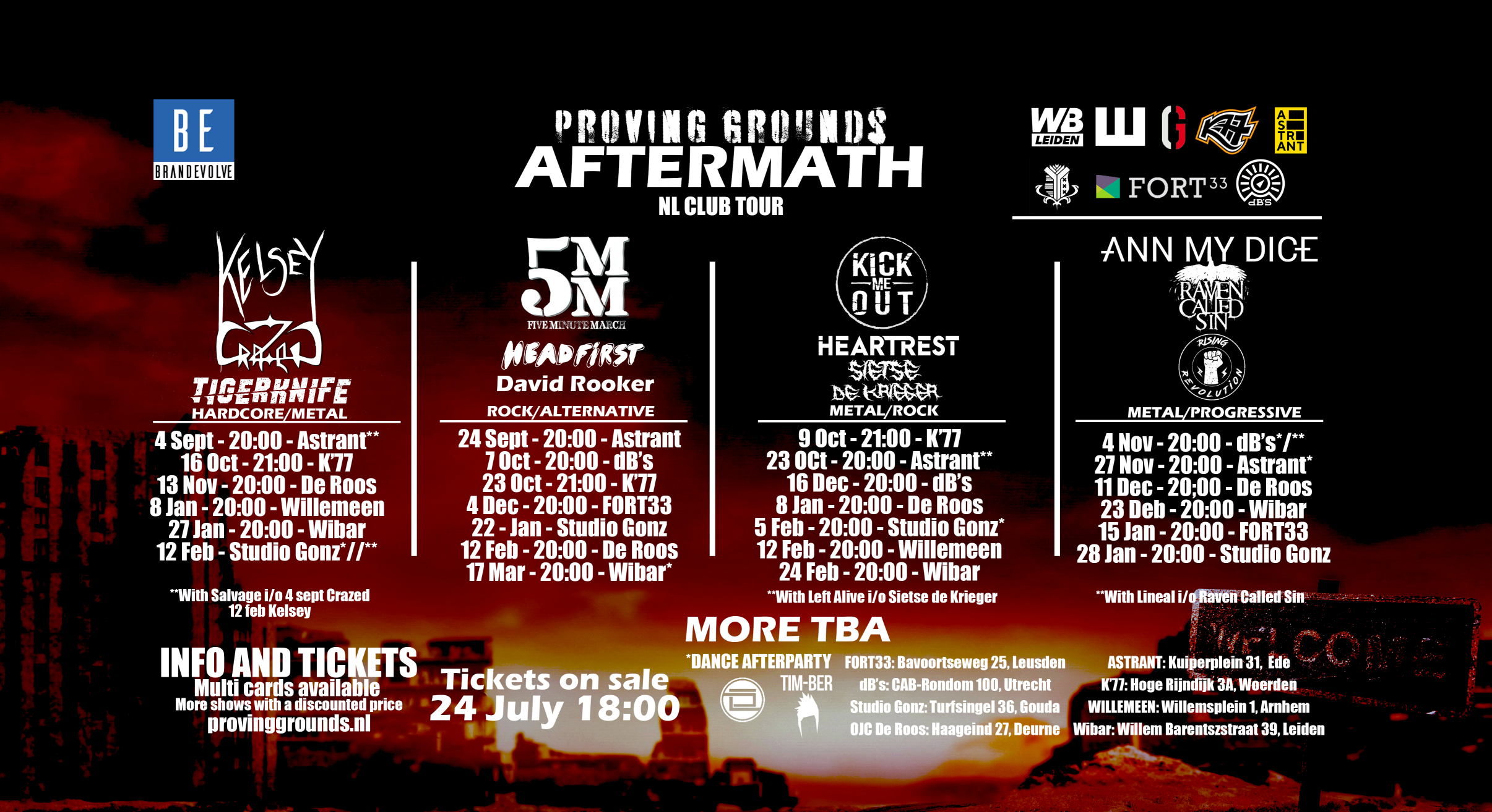 BrandEvolve Bookings Presents Proving Grounds Aftermath: The Biggest Livestream Music Festival Ever