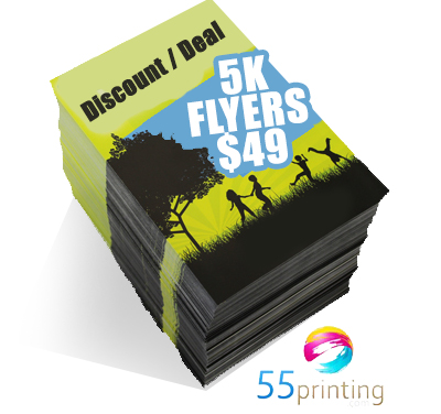 55 Printing Expands Services to Offer Cheap and Affordable Flyer Printing in the United States