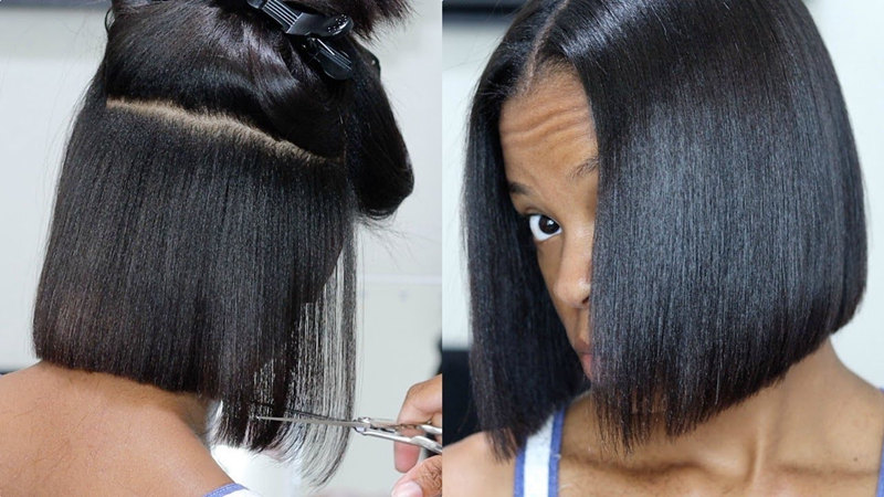 Should One Trim Wigs The Same Way As Hair?