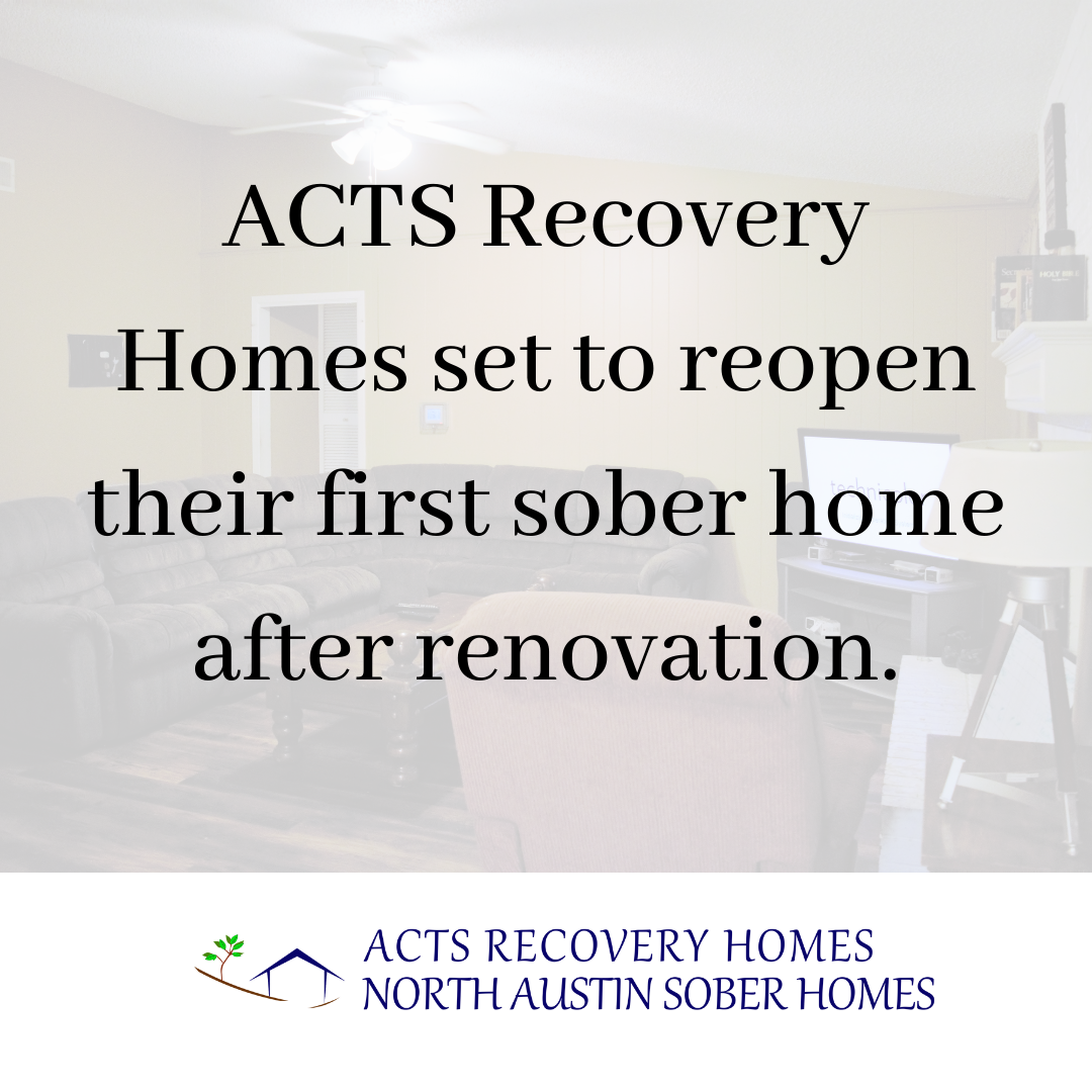 ACTS Recovery Homes Of Austin Renovate Their Sober Living Community Home