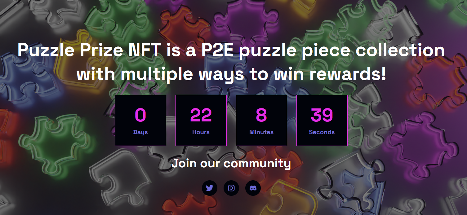 The Puzzle Prize - NFT Gaming’s Next Big Thing