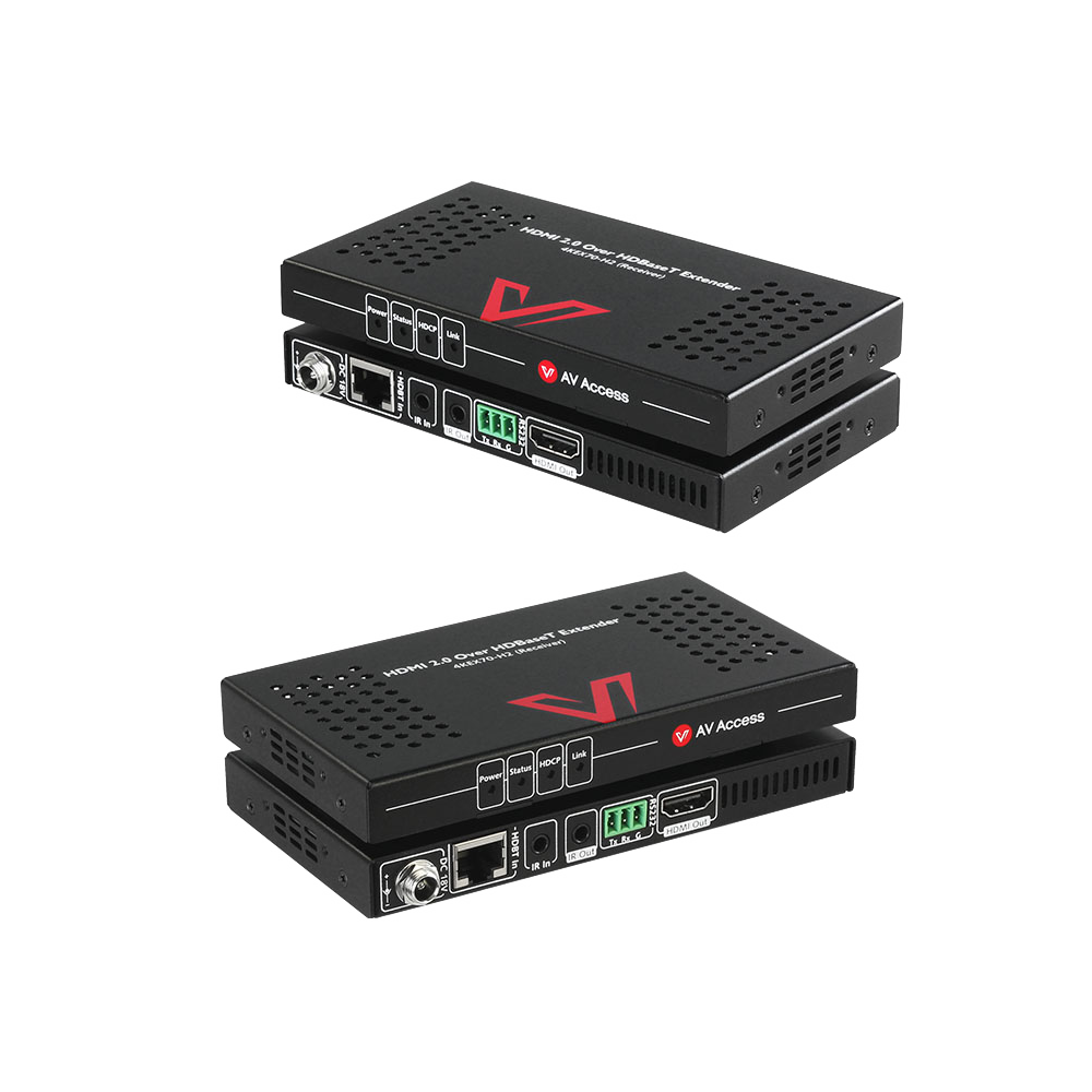 AV Access Launches Its New 4K HDBase-T HDMI Extender to Facilitate HDMI Extension in Home Theater Applications 