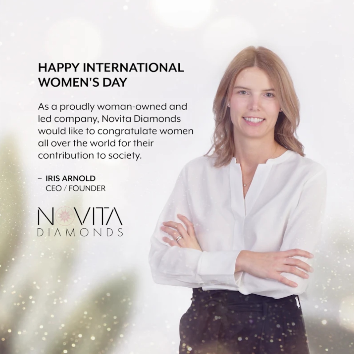 International Women’s Day | Novita Diamonds proudly women own and led 