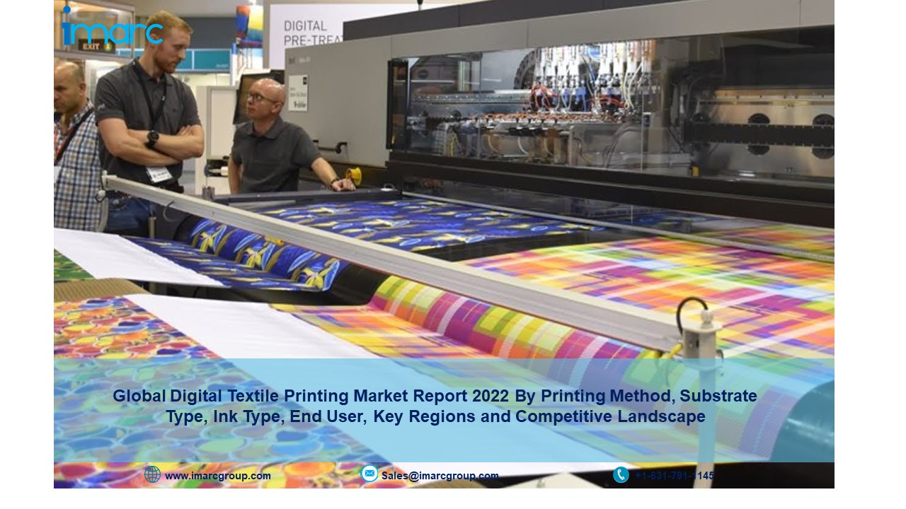 Digital Textile Printing Market is Expected to Reach US$ 3.74 Billion by 2027 at a CAGR of 8.65% during 2022-2027 | IMARCGroup.com