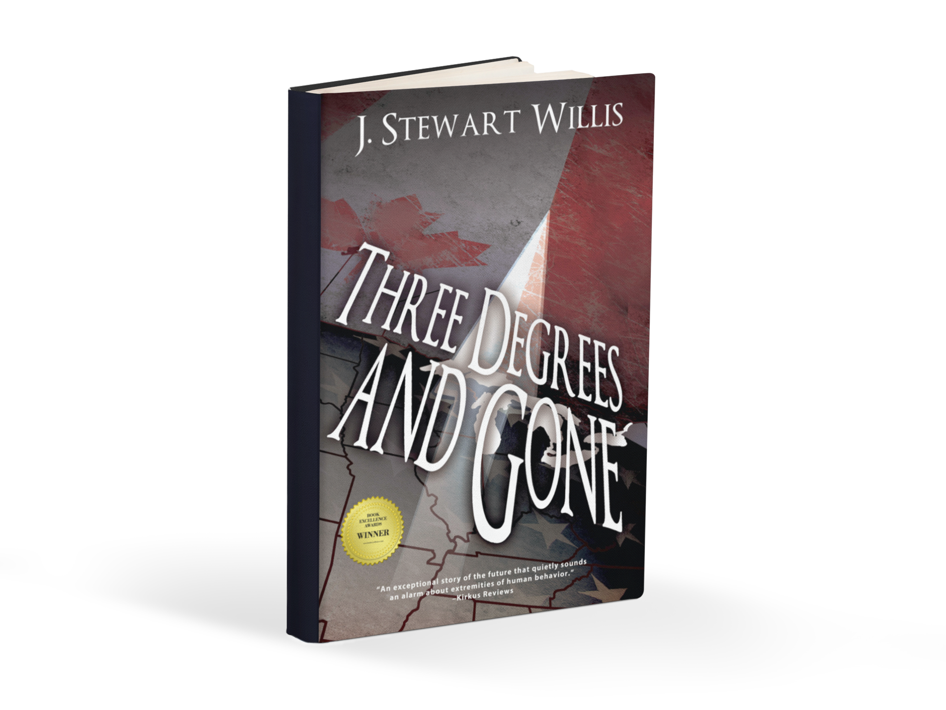 Three Degrees and Gone by J. Stewart Willis Named Winner of 2022 Top Book Award