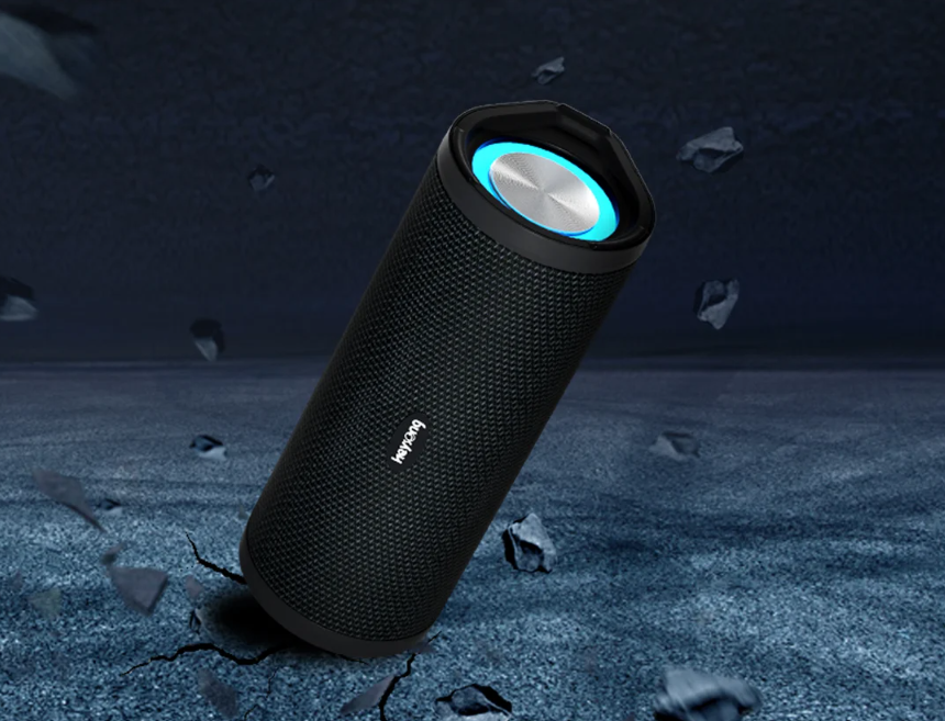 Heysong New Mini Speaker Provides 24-Hour of Music and Weight Only 7.4 Oz