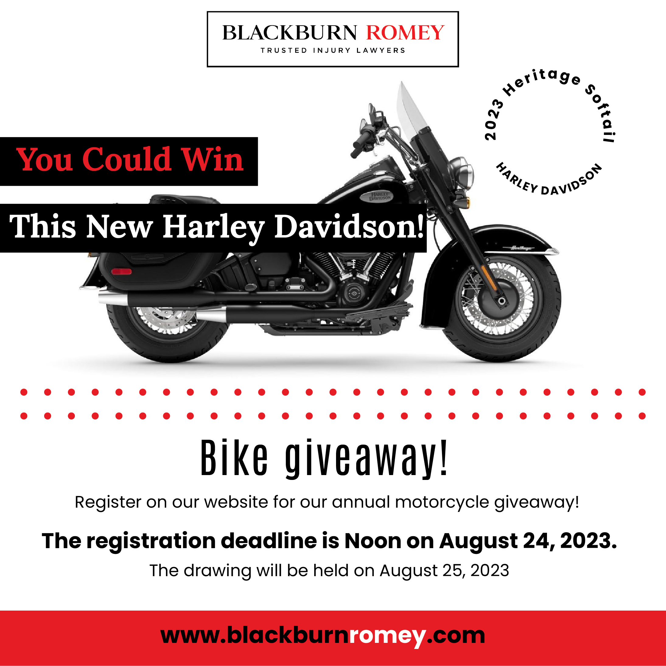 Rev Up Engines Blackburn Romey Unveils Motorcycle Giveaway for 2023