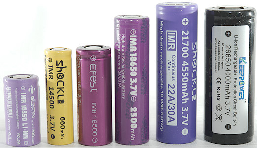 Batterie 21700 VS Batterie 18650 - Comparaison Détaillée