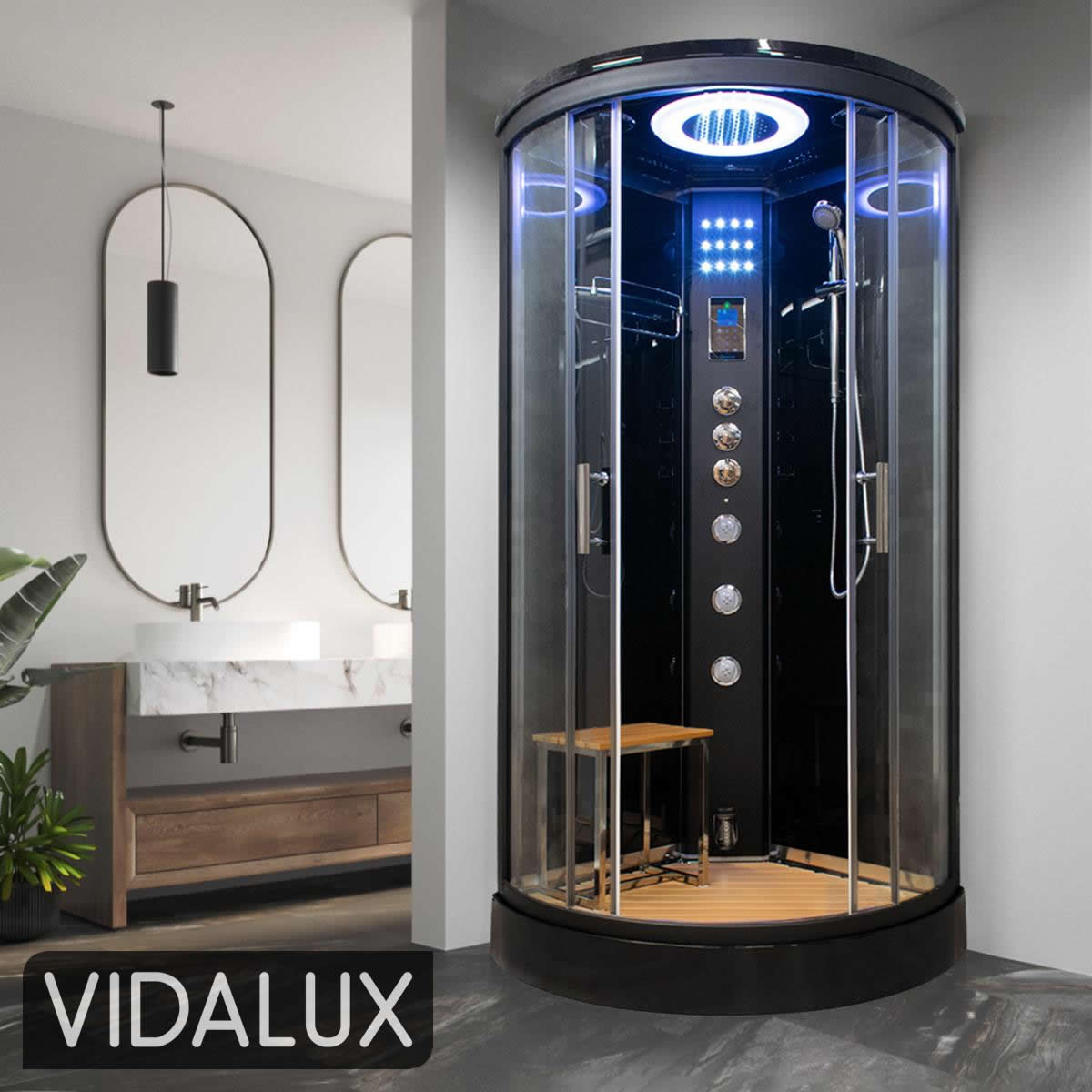 SteamShowerStore.co.uk Introduces Vidalux Steam Showers: Elevating the Bathroom Experience to Unprecedented Heights