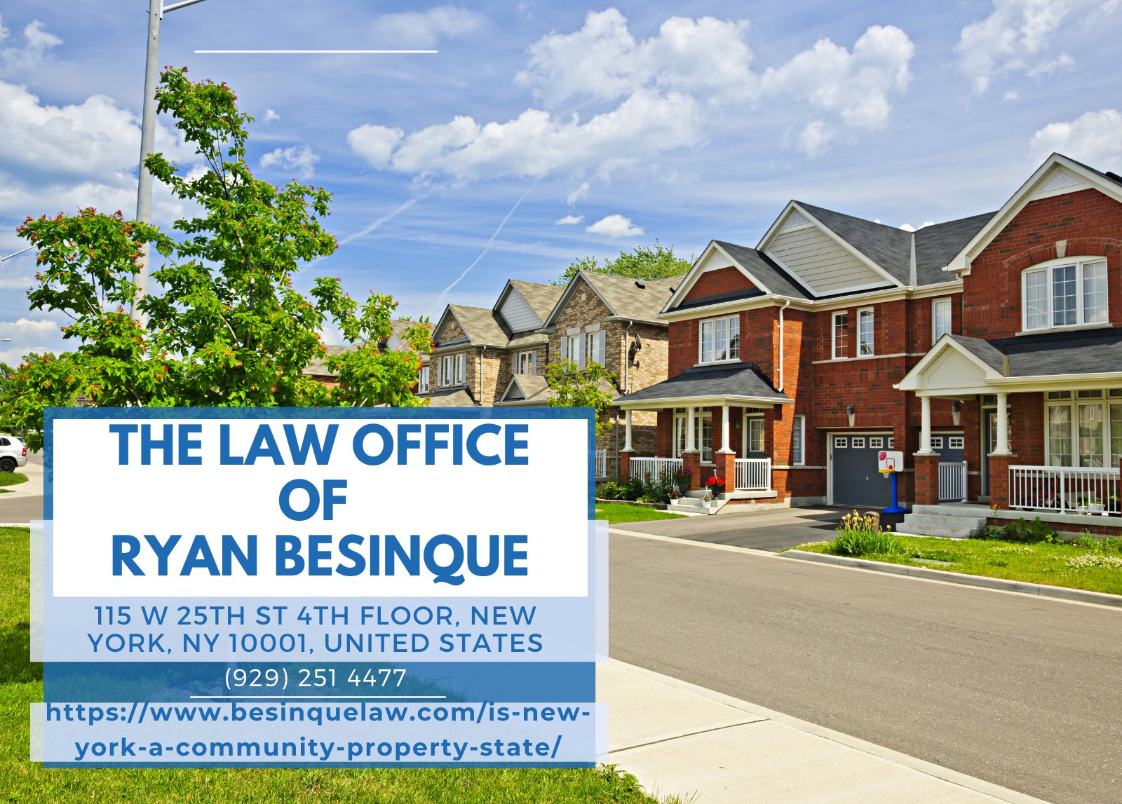 New York Divorce Lawyer Ryan Besinque Clarifies Property Division in Divorces