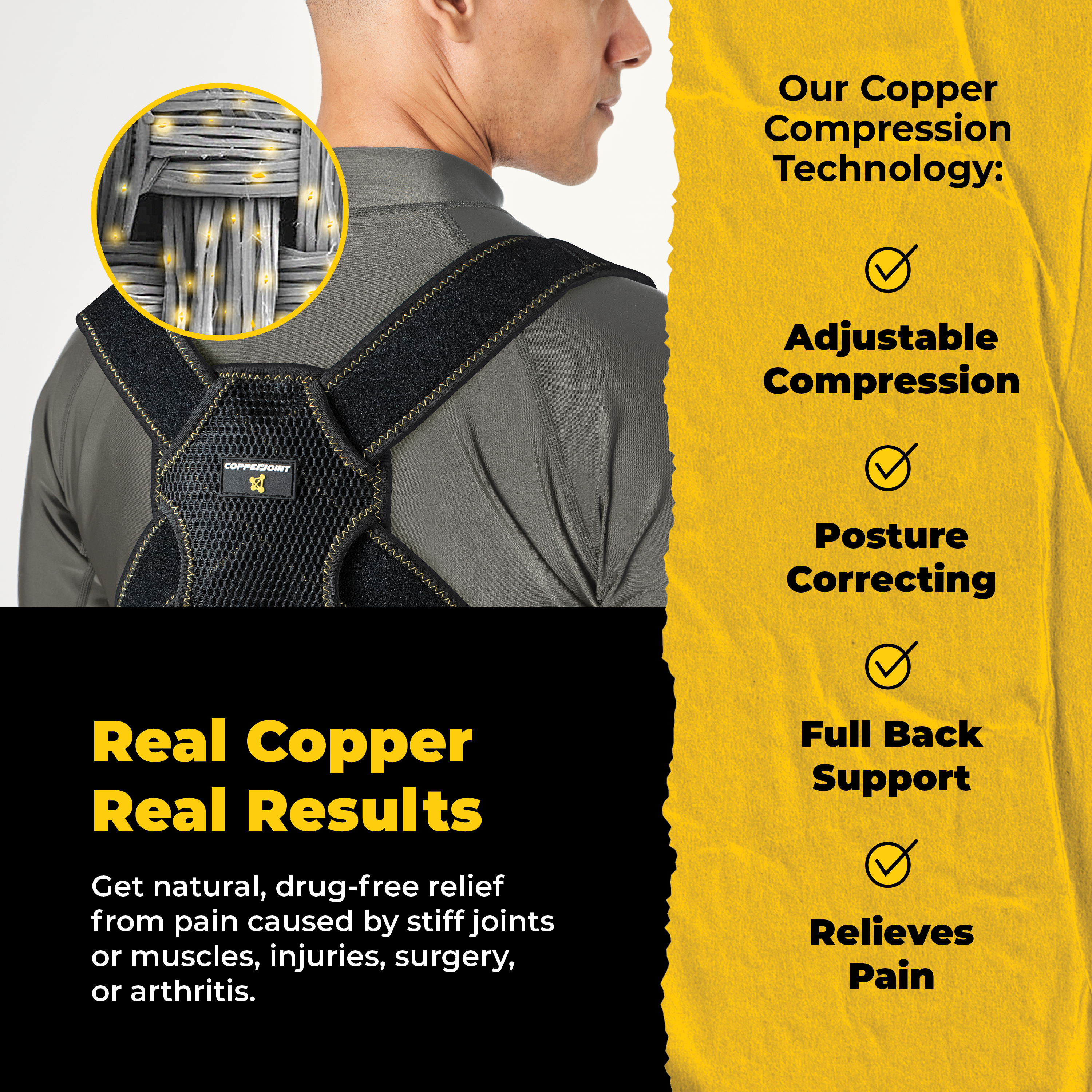 CopperJoint Offers Launch Discount on New Back Brace For Posture