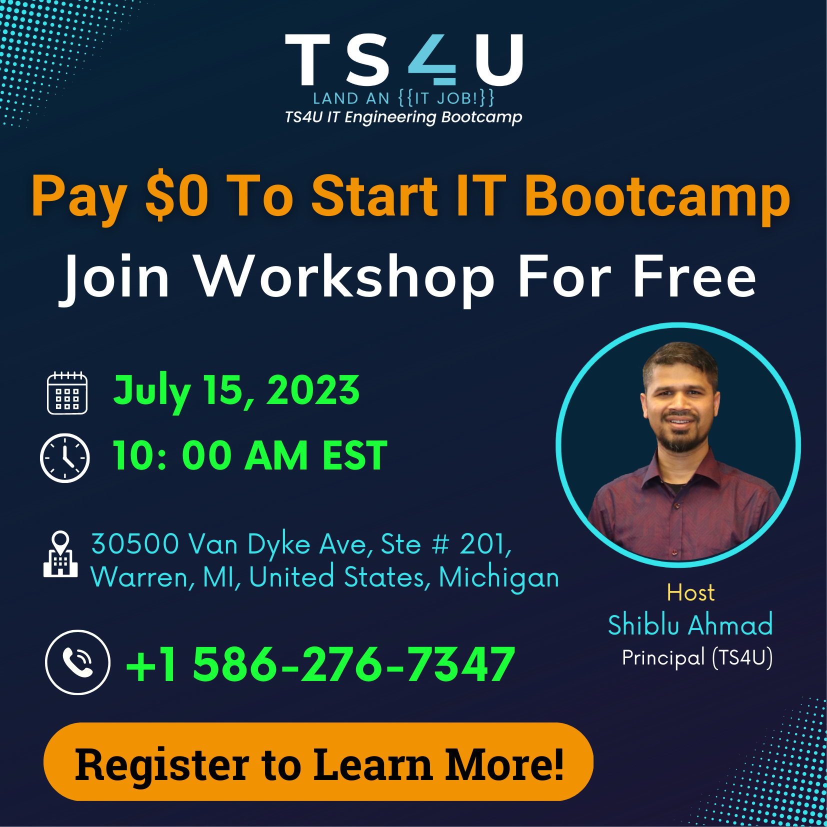 Start IT Bootcamp with $0 upfront and gain higher paychecks