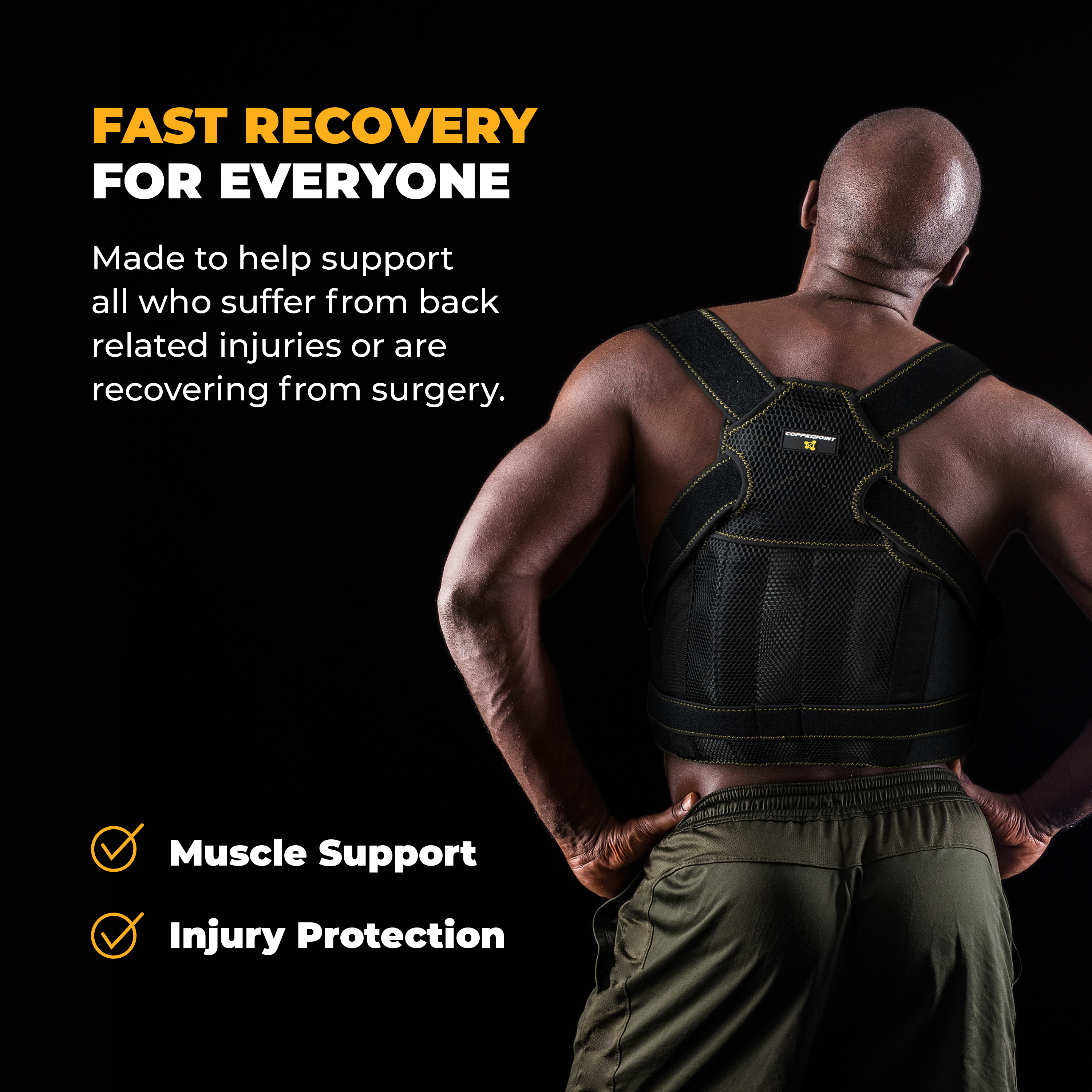 New Back Posture Corrector For Men Provides Excellent Back Support for People With Back Injury