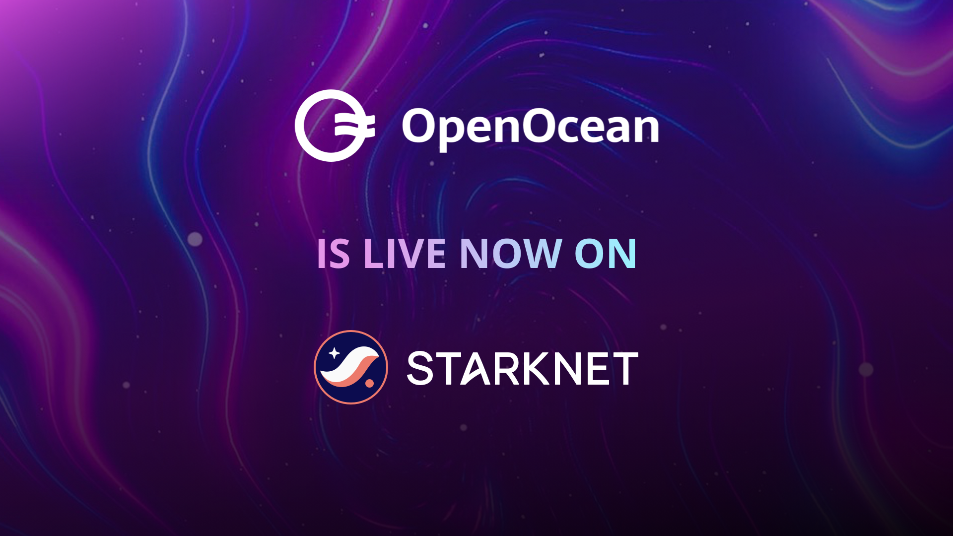 OpenOcean Landed on Starknet as The first DEX aggregator