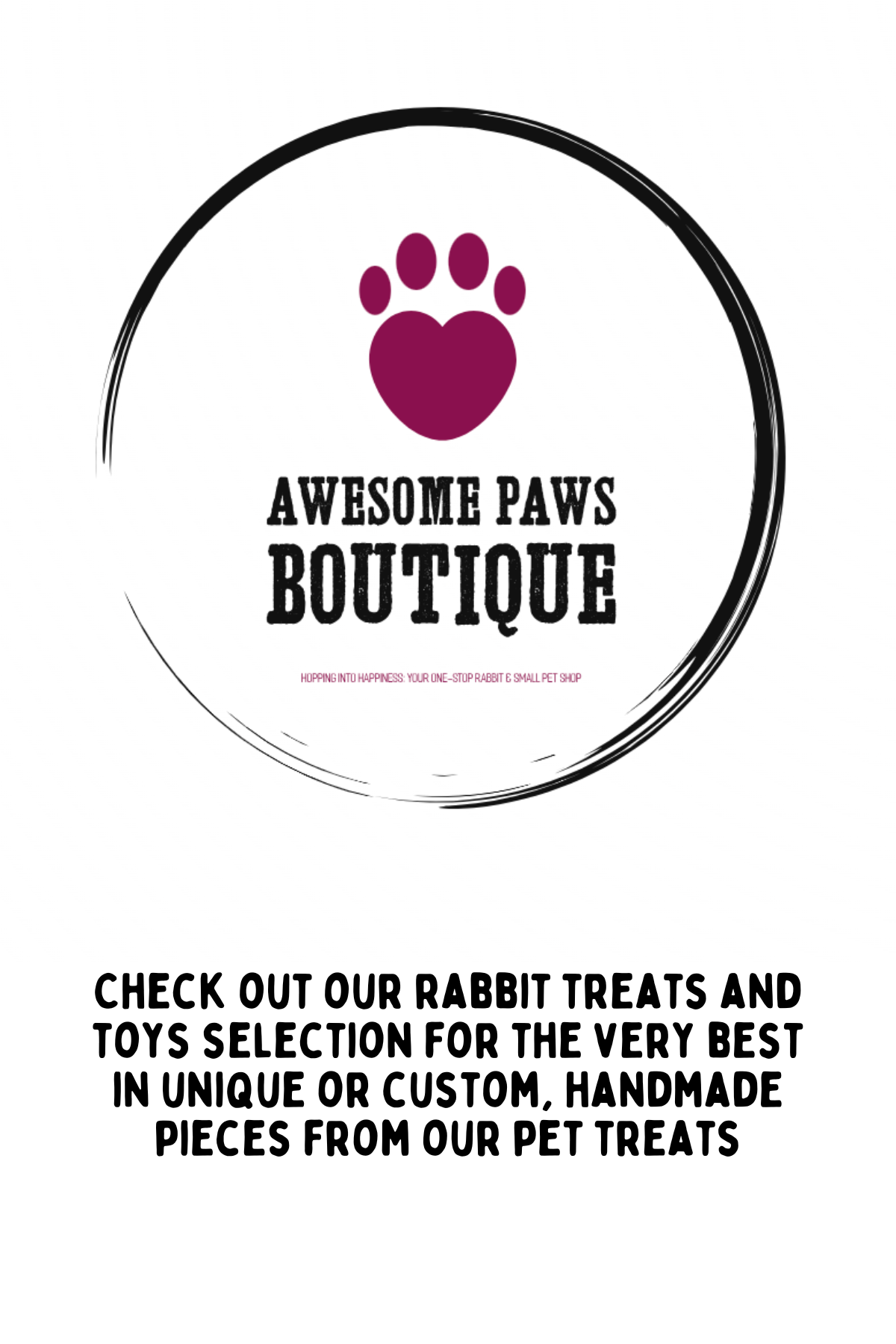 Introducing Awesome Paws Boutique: Elevating Small Pet Treats and Toys for Rabbits, Hamsters, Chinchillas, Guinea Pig and Other Small Pets