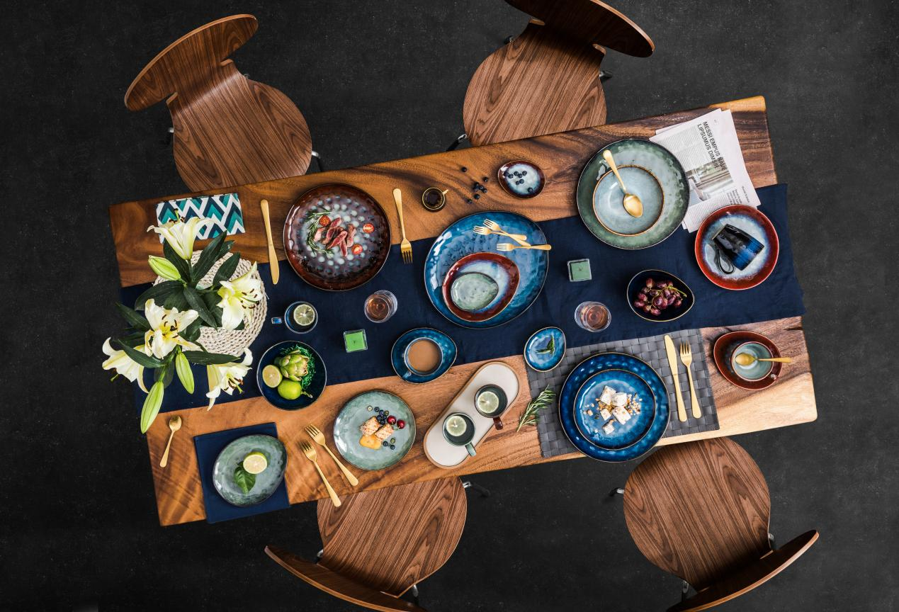 Vancasso Unveils the Exquisite Vancasso Starry Dinner Set: A Masterpiece of Reactive Glaze Stoneware