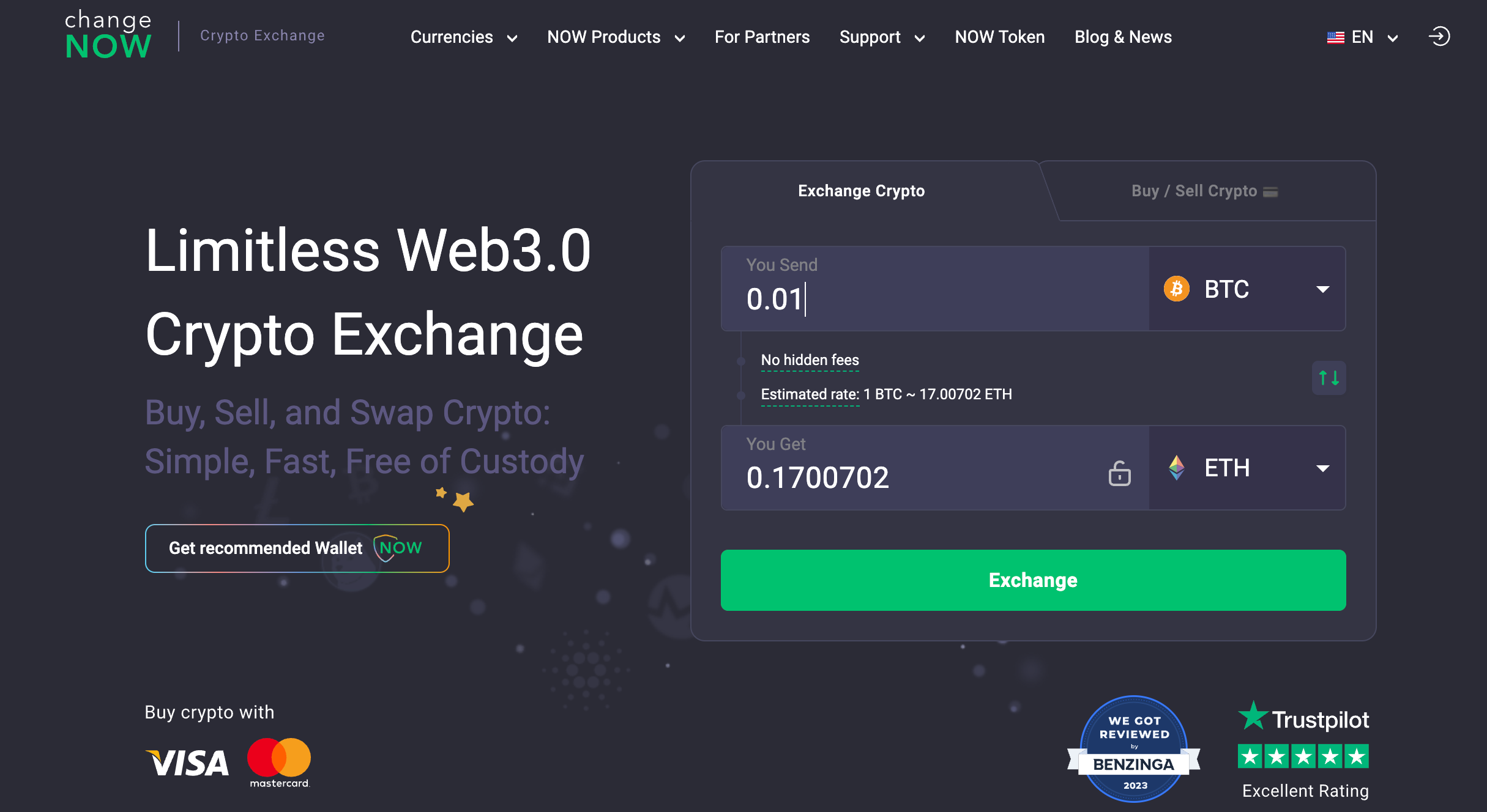 ChangeNOW Announces DEX and CEX Liquidity Aggregator for Web3 Projects