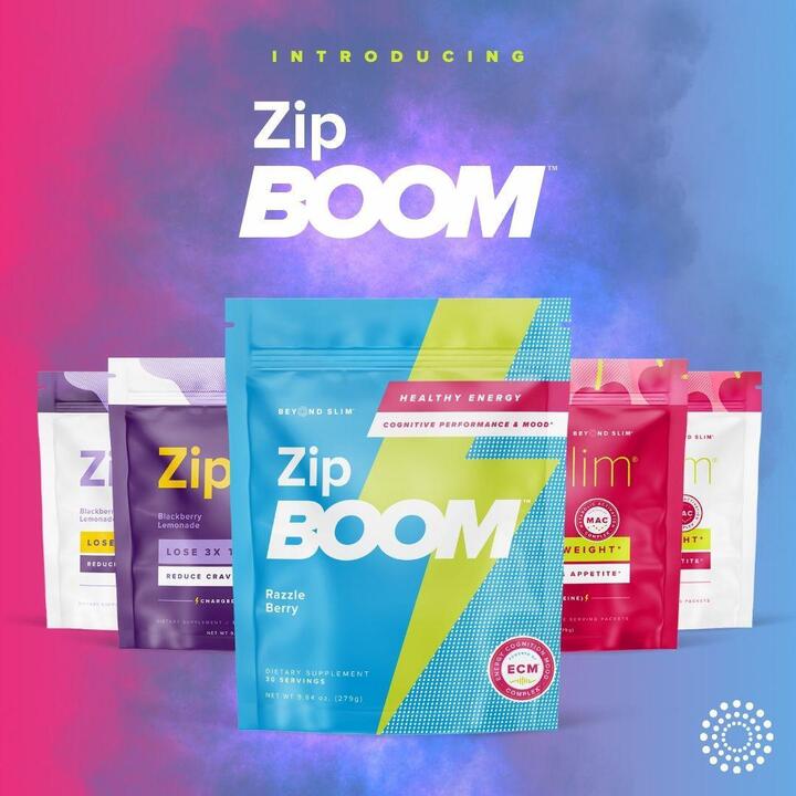 Beyond Slim® Introduces a NEW Explosion of Healthy, Clean Energy with ZipBOOM™ 