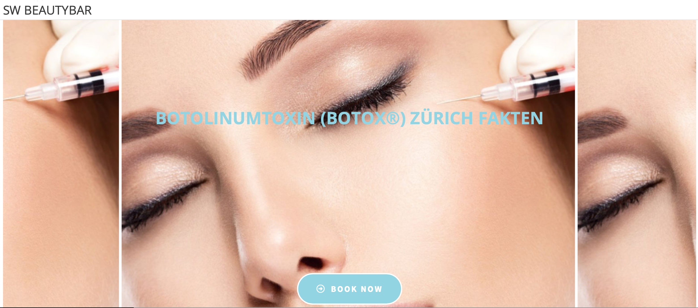 Zurich's Enhanced Beauty: SW Beautybar Launches First Outpatient Center for Botox Wrinkle Treatment