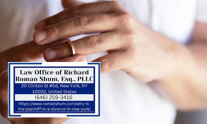 Divorce Lawyer Richard Roman Shum Explains Divorce Laws in New York