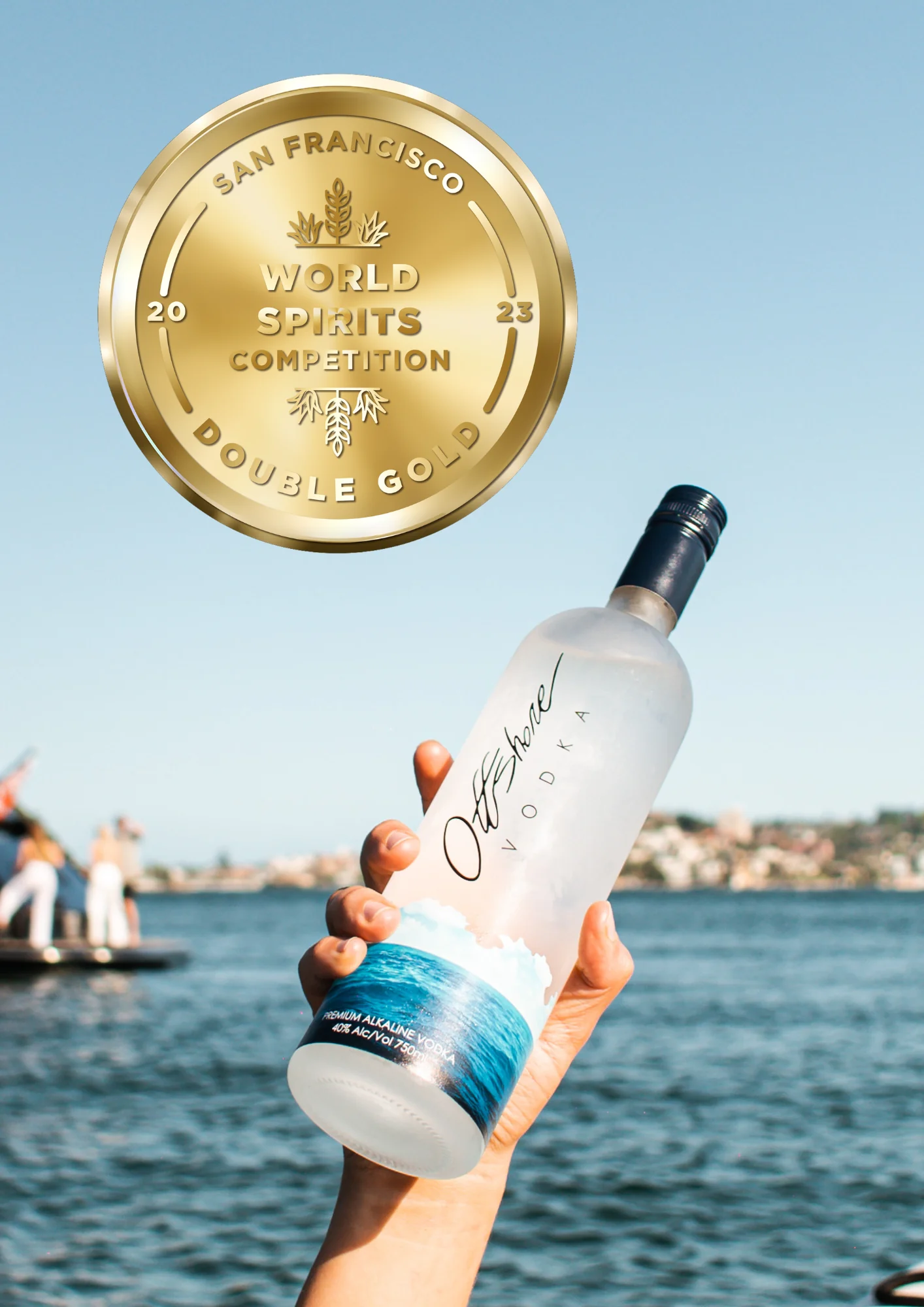 Offshore Vodka Celebrates Prestigious Double Gold Medal at 2023 San Francisco World Spirits Competition