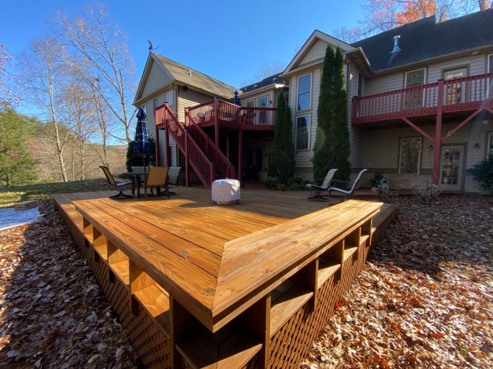 Triple Wide Pressure Washing and Deck Restoration - Leading the Deck Staining Industry in Asheville, NC
