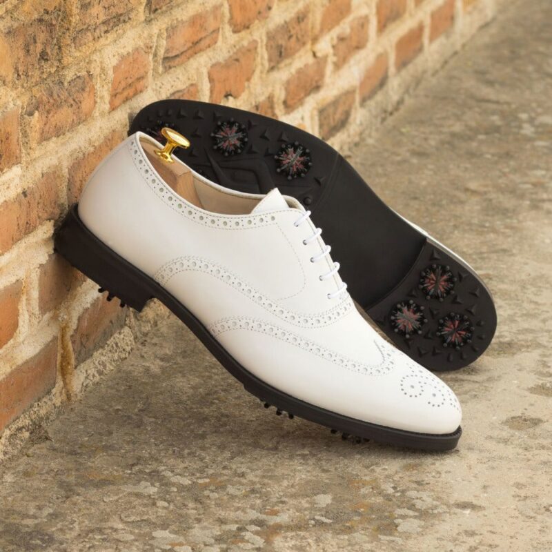 Introducing the Devon Ave. Full Brogue No. 4728: Robert August Unveils Handcrafted Men's Wingtip Golf Shoes