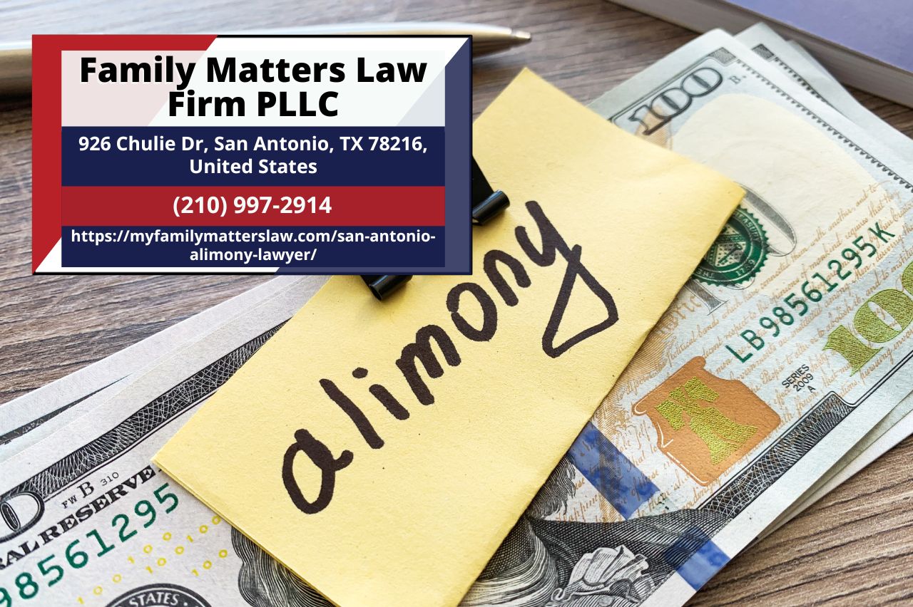 San Antonio Alimony Lawyer Linda Leeser Unveils Comprehensive Guide on Alimony Laws