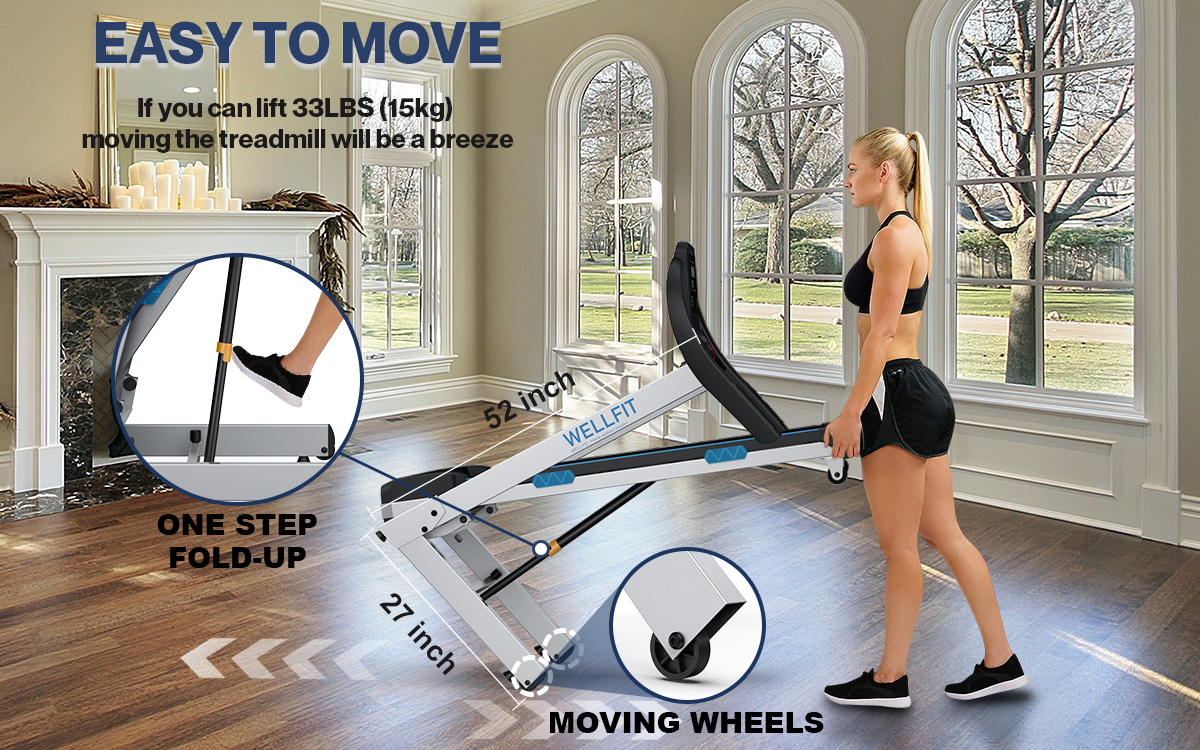 Revolutionize Home Gym Experience with the WellFit Fitness Treadmill: Now Available on Amazon